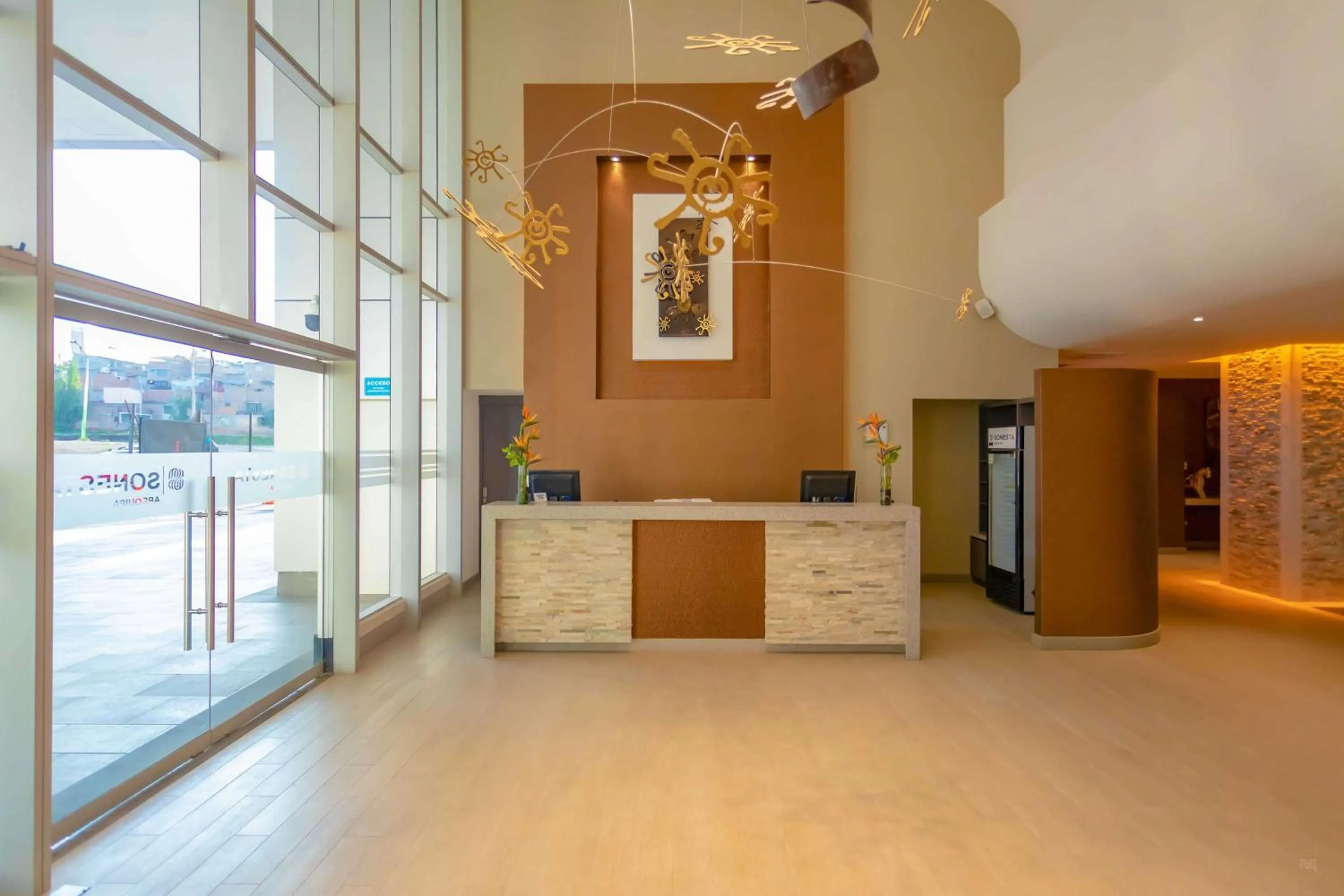 Lobby or reception in Sonesta Hotel Arequipa