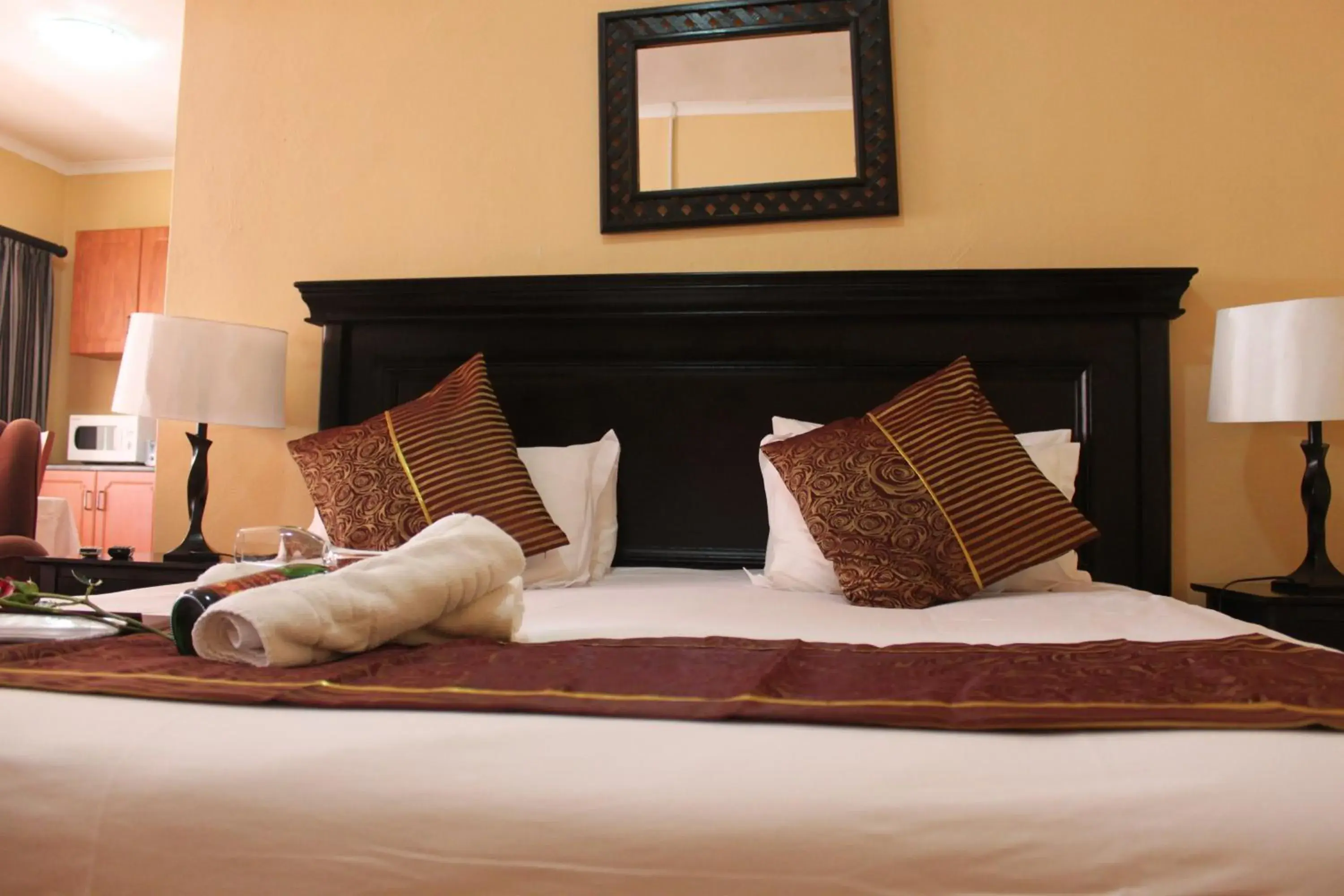 Bed in Rosenthal Guesthouse Bed in Rosenthal Guesthouse