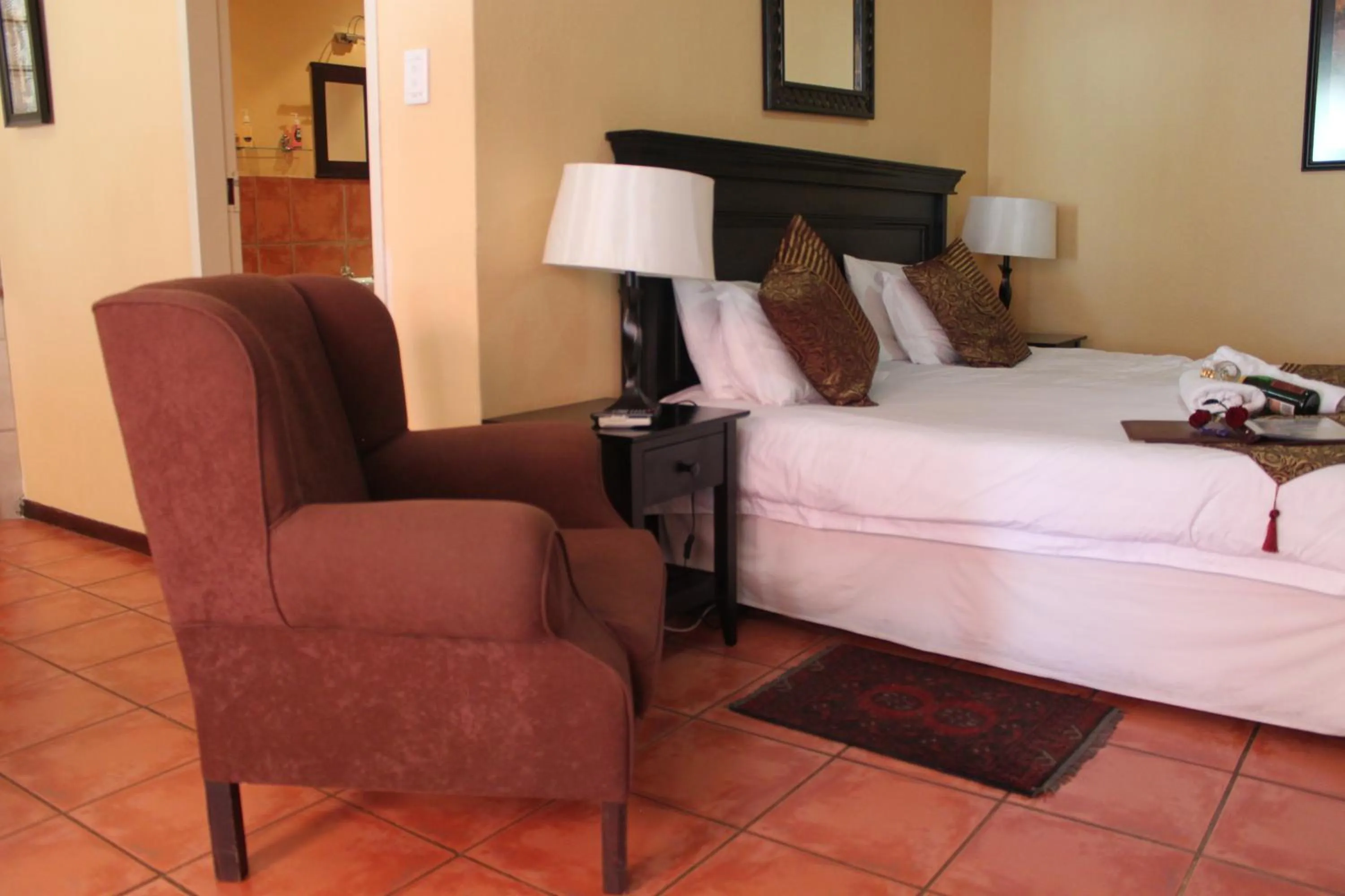 Bed in Rosenthal Guesthouse