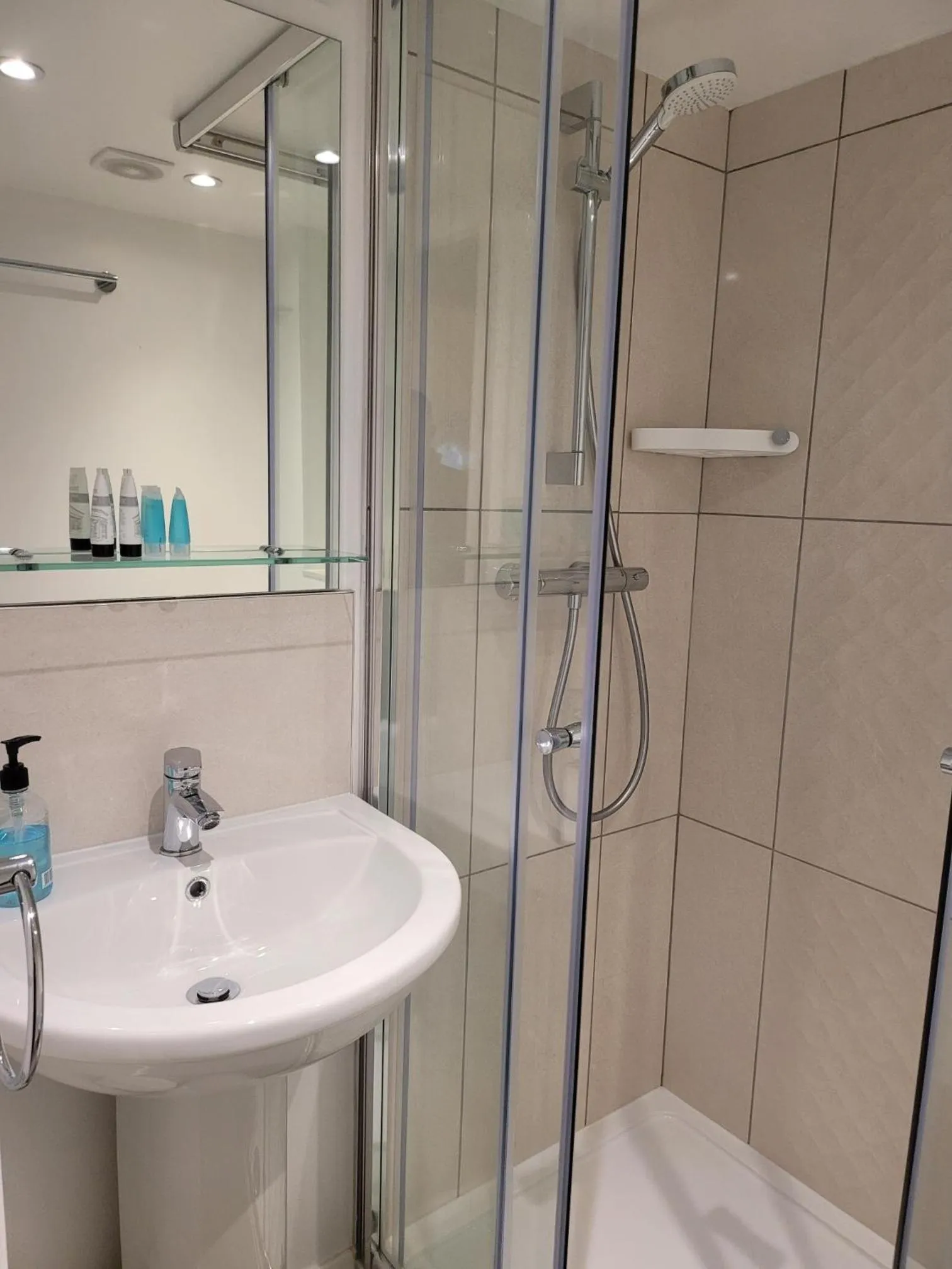 Shower in Atlantic Seafront