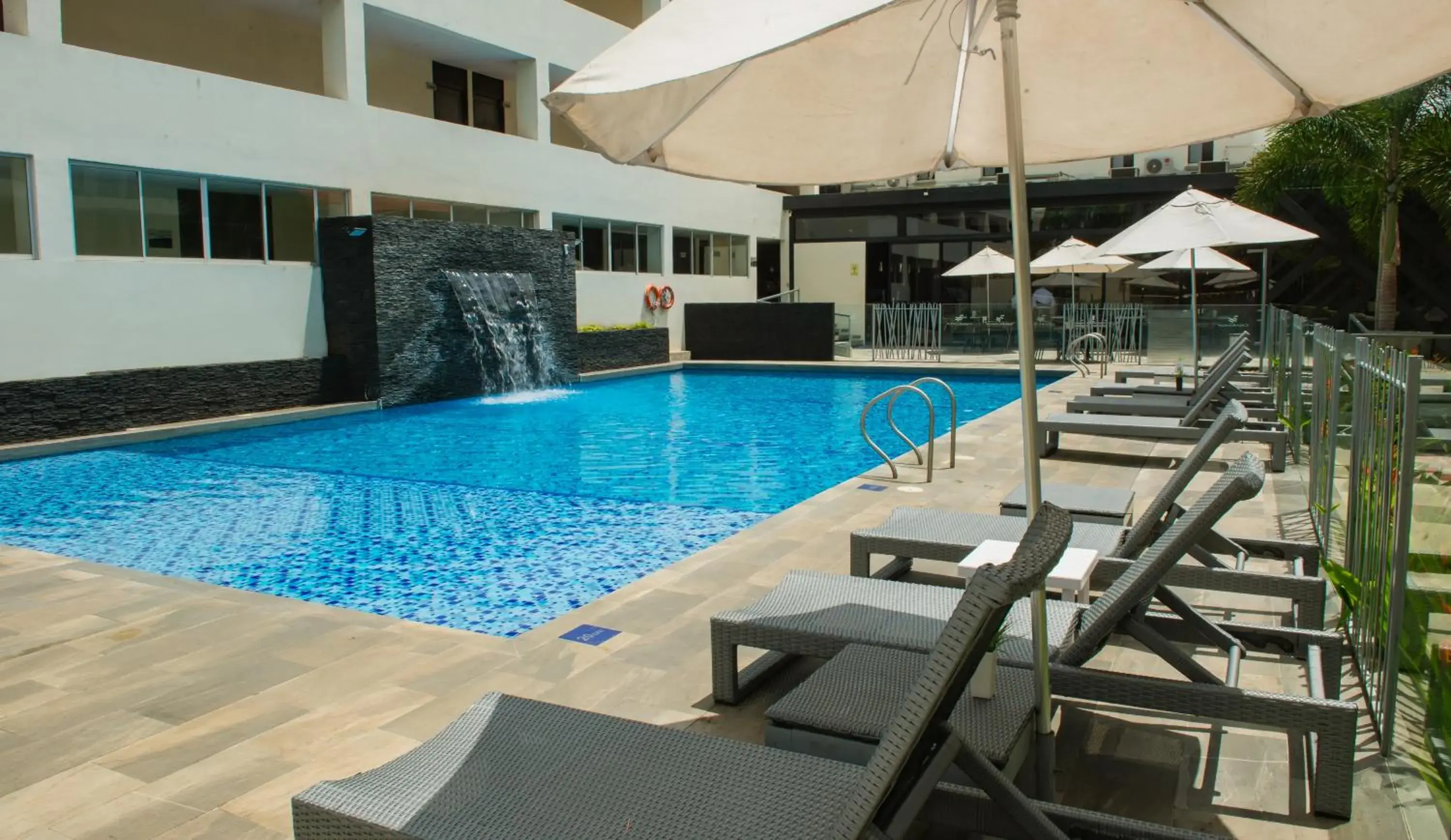 Swimming pool in Hotel CasaBlanca Cucuta Swimming pool in Hotel CasaBlanca Cucuta