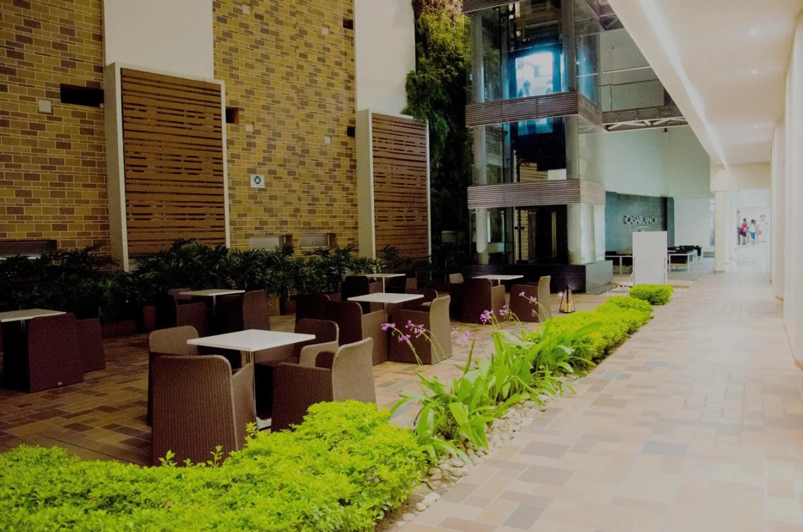 Balcony/Terrace in Hotel CasaBlanca Cucuta