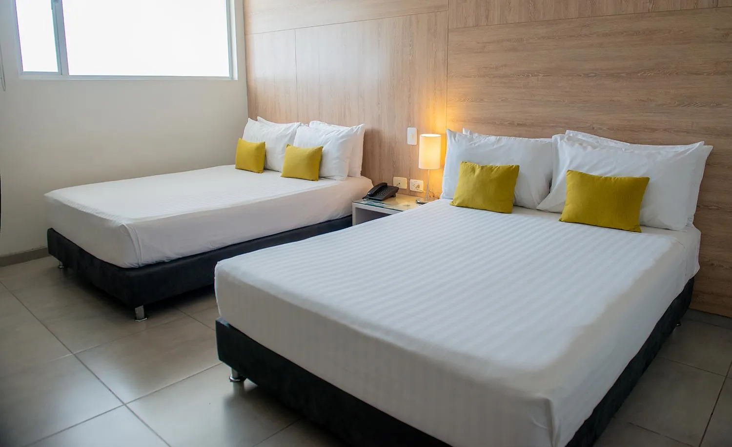 Bed in Hotel CasaBlanca Cucuta