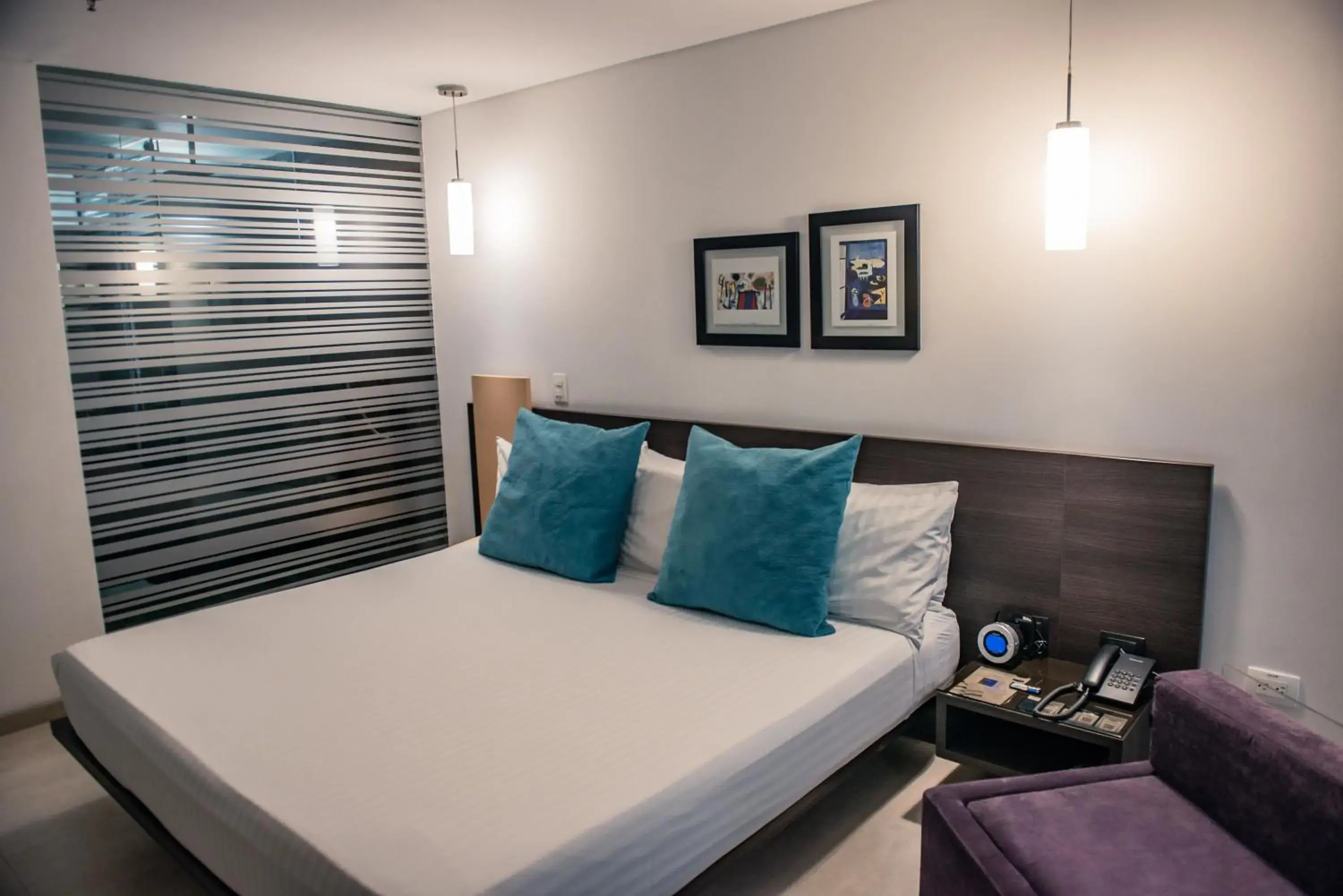 Bed in Hotel CasaBlanca Cucuta Bed in Hotel CasaBlanca Cucuta