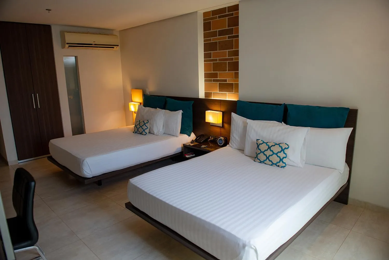 Bed in Hotel CasaBlanca Cucuta