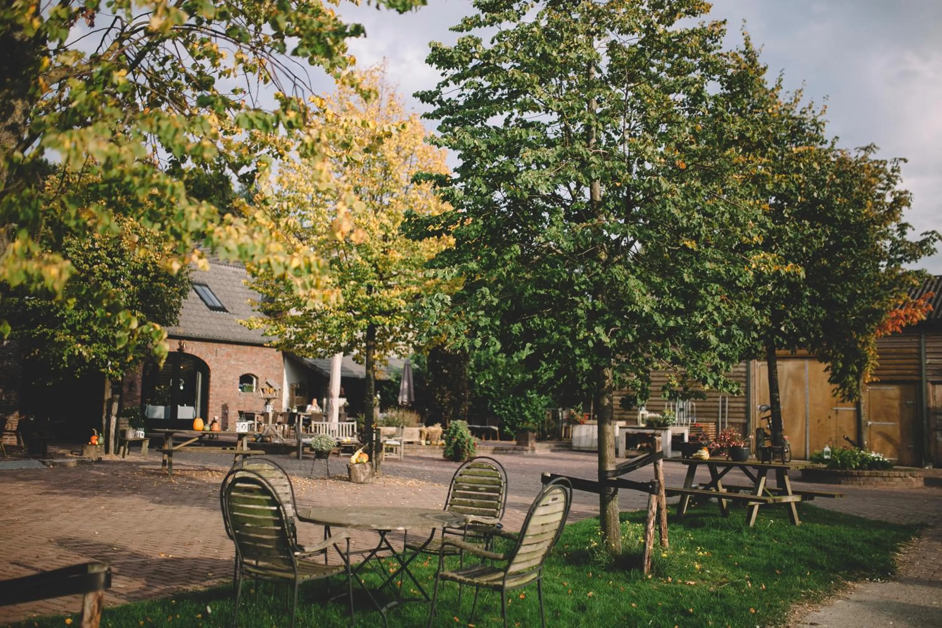 Garden in Hotel Herberg de Lindehoeve