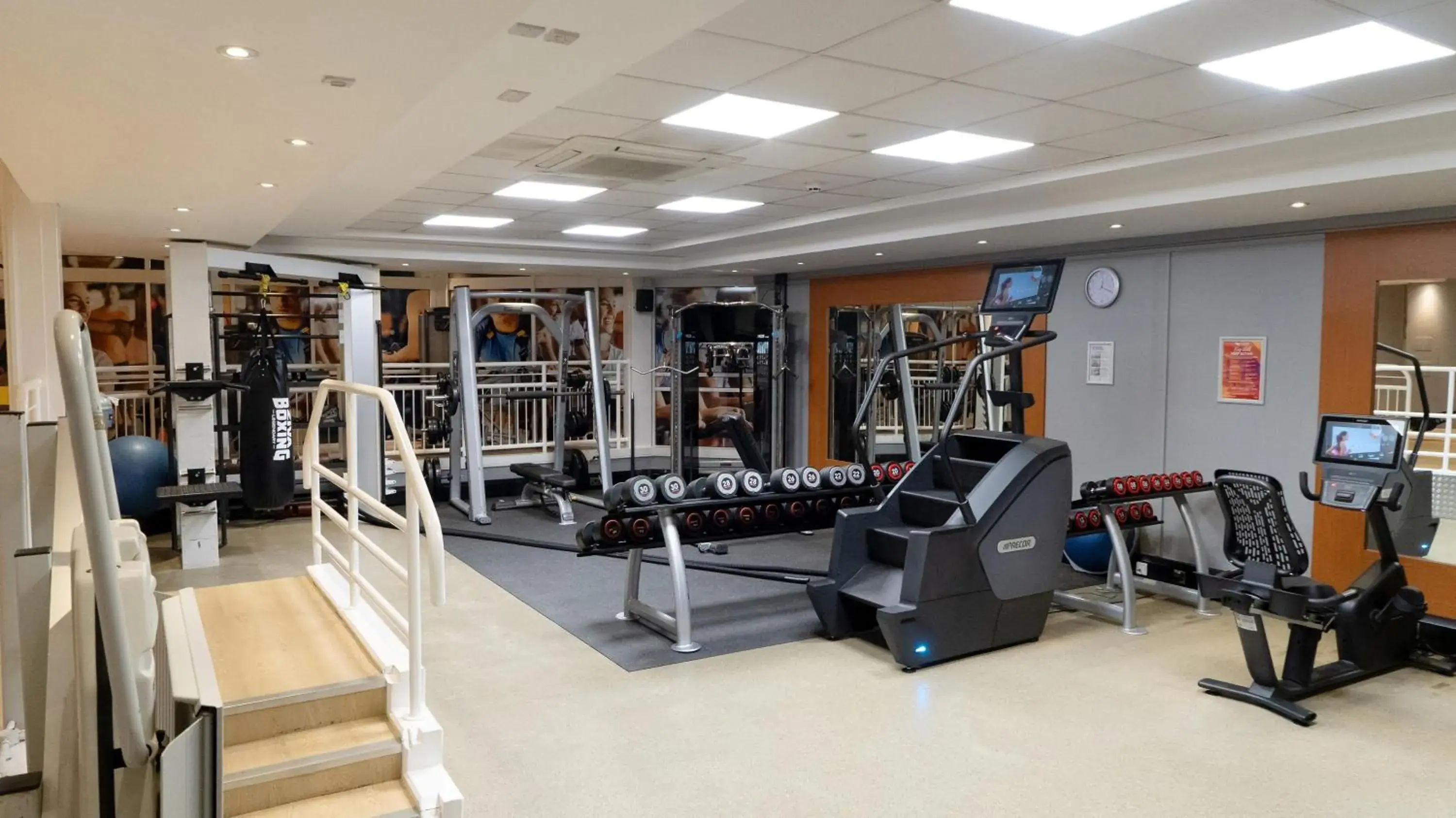 Fitness centre/facilities in Hilton Northampton Hotel Fitness centre/facilities in Hilton Northampton Hotel