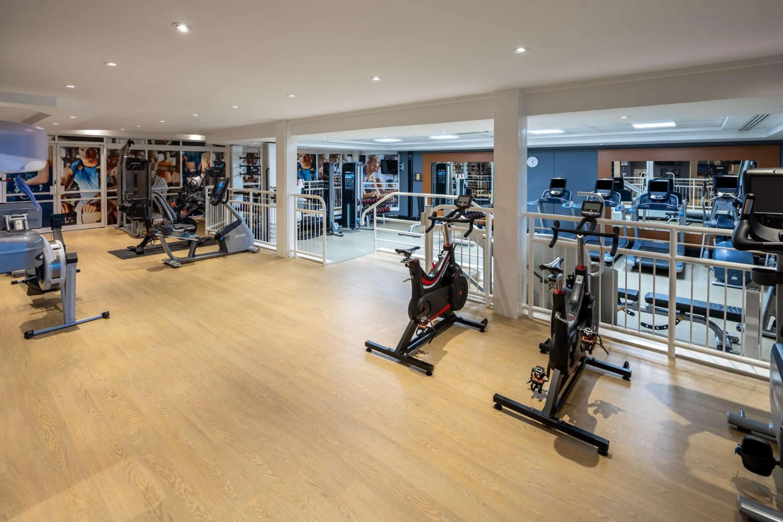 Fitness centre/facilities in Hilton Northampton Hotel