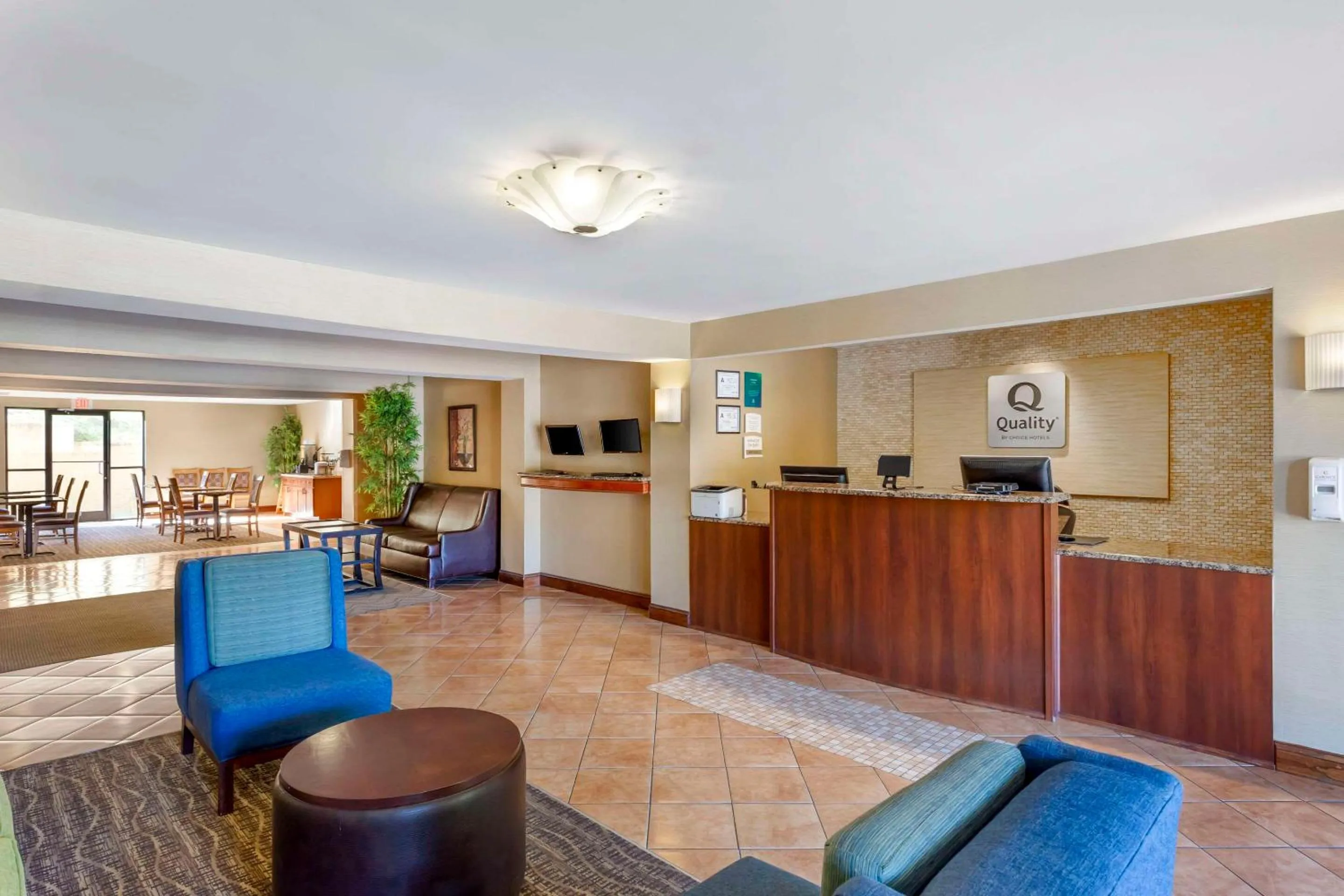 Lobby or reception in Quality Inn Raleigh Downtown