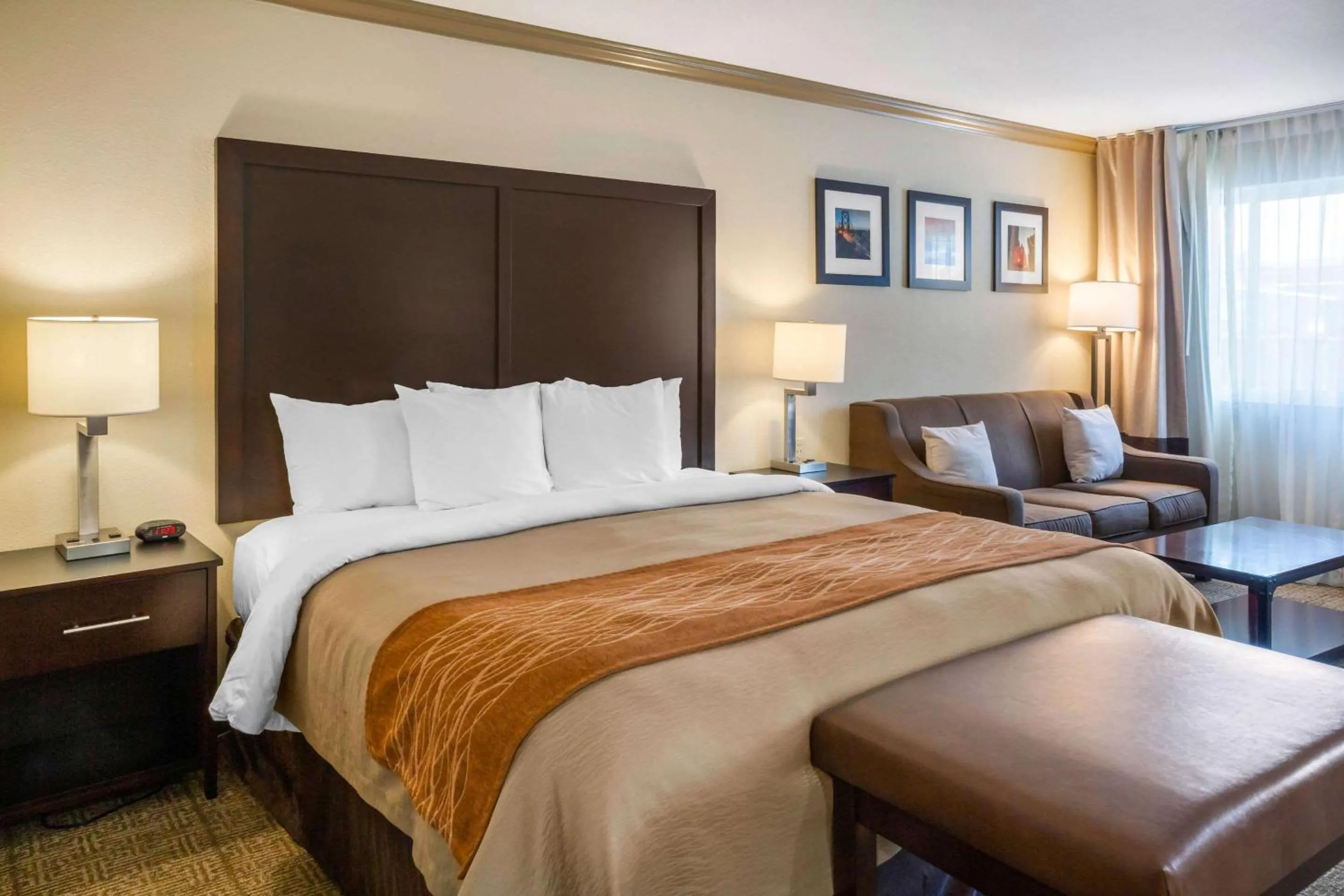 Photo of the whole room, Bed in Comfort Inn Castro Valley