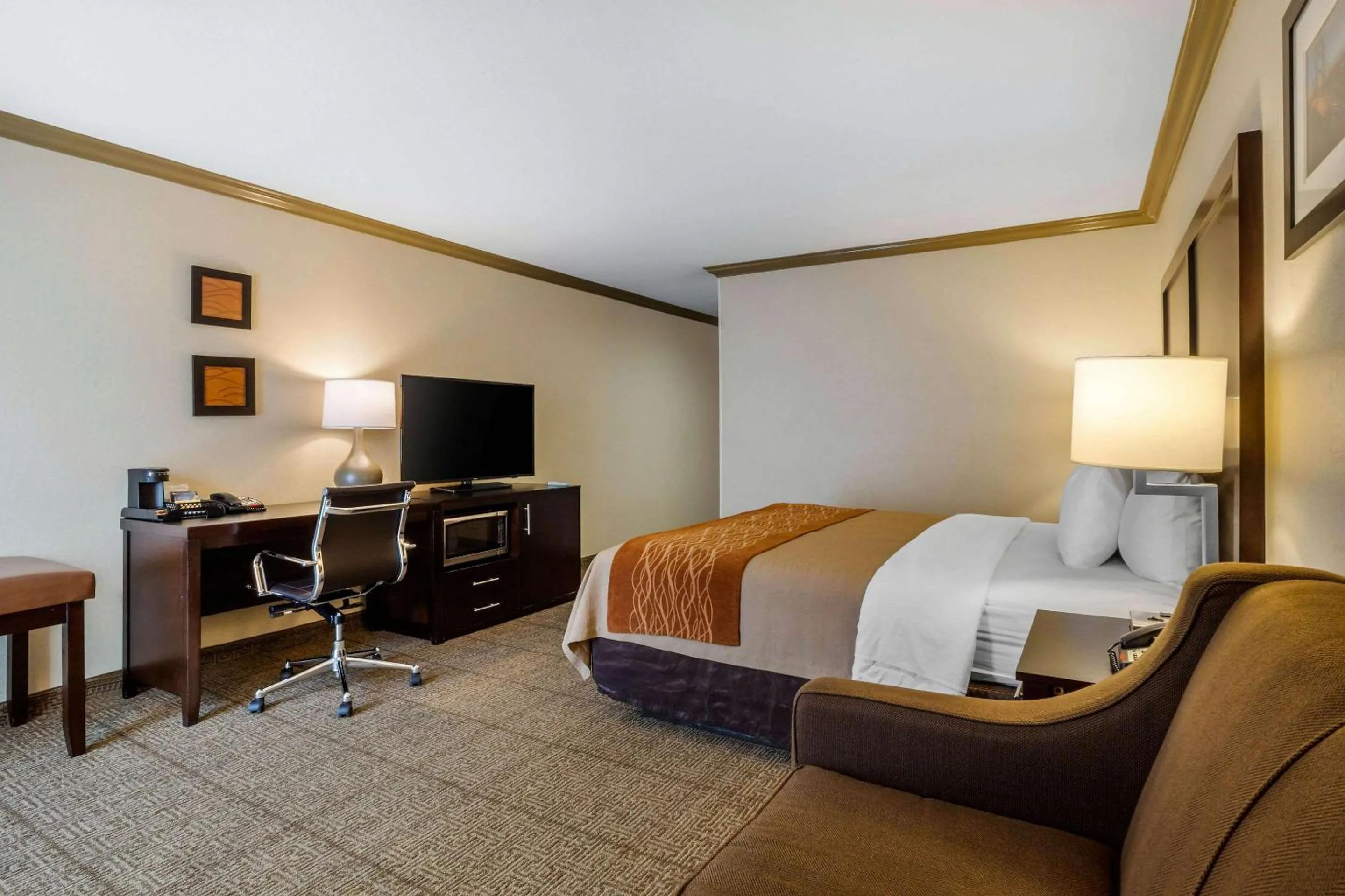 Photo of the whole room, Bed in Comfort Inn Castro Valley