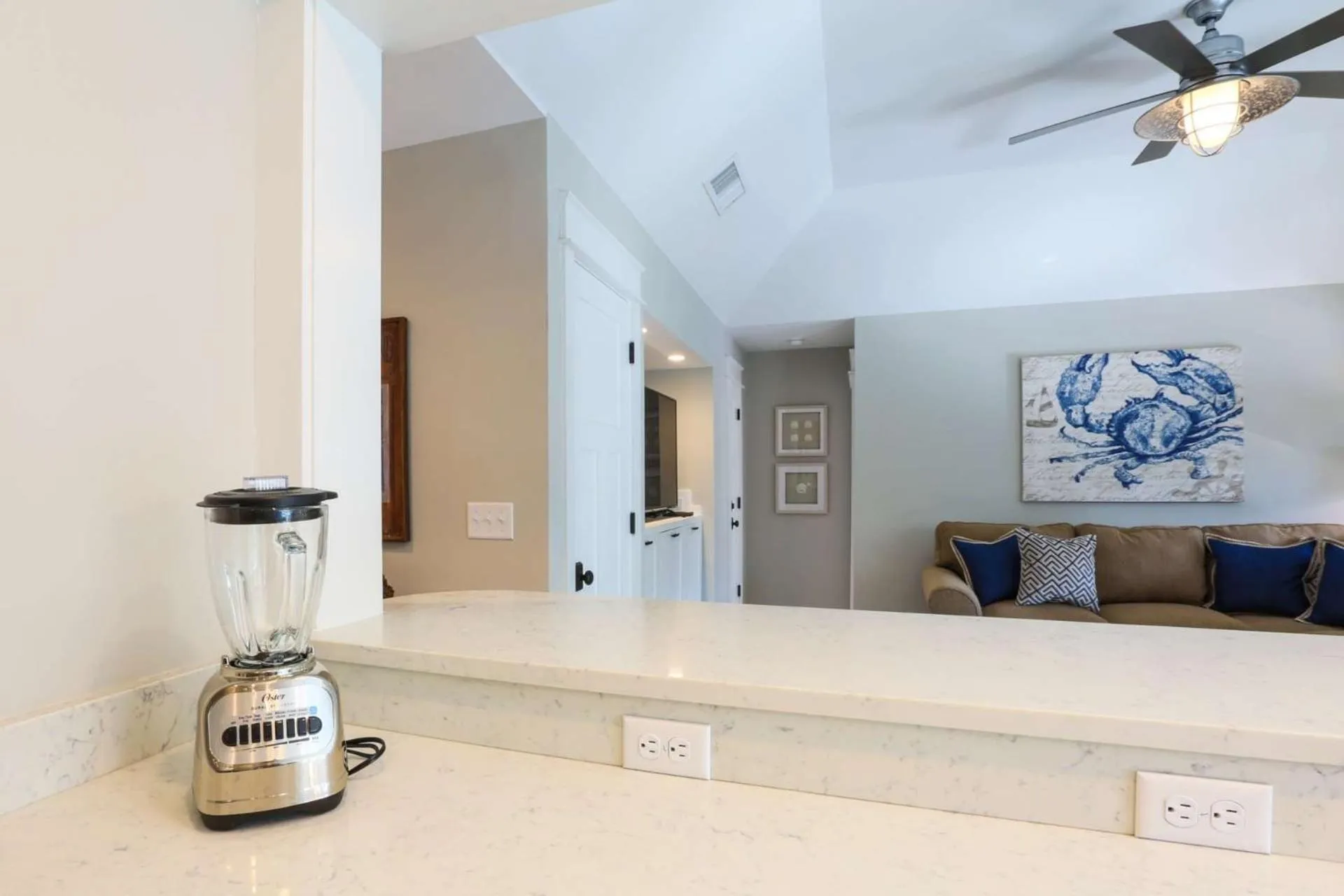 Bed in The Blue Pearl