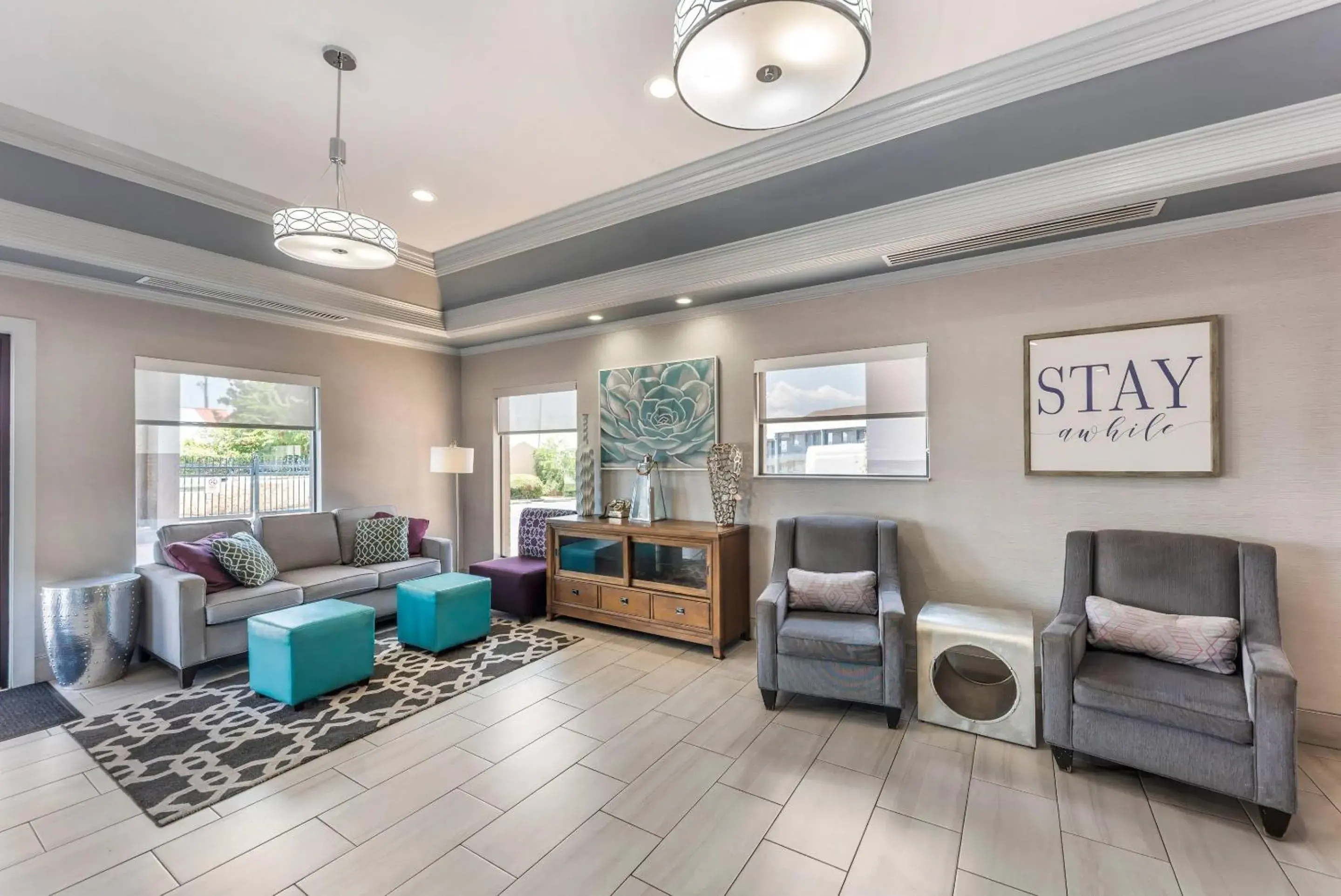 Lobby or reception in Quality Inn Near Lake Marble Falls Lobby or reception in Quality Inn Near Lake Marble Falls