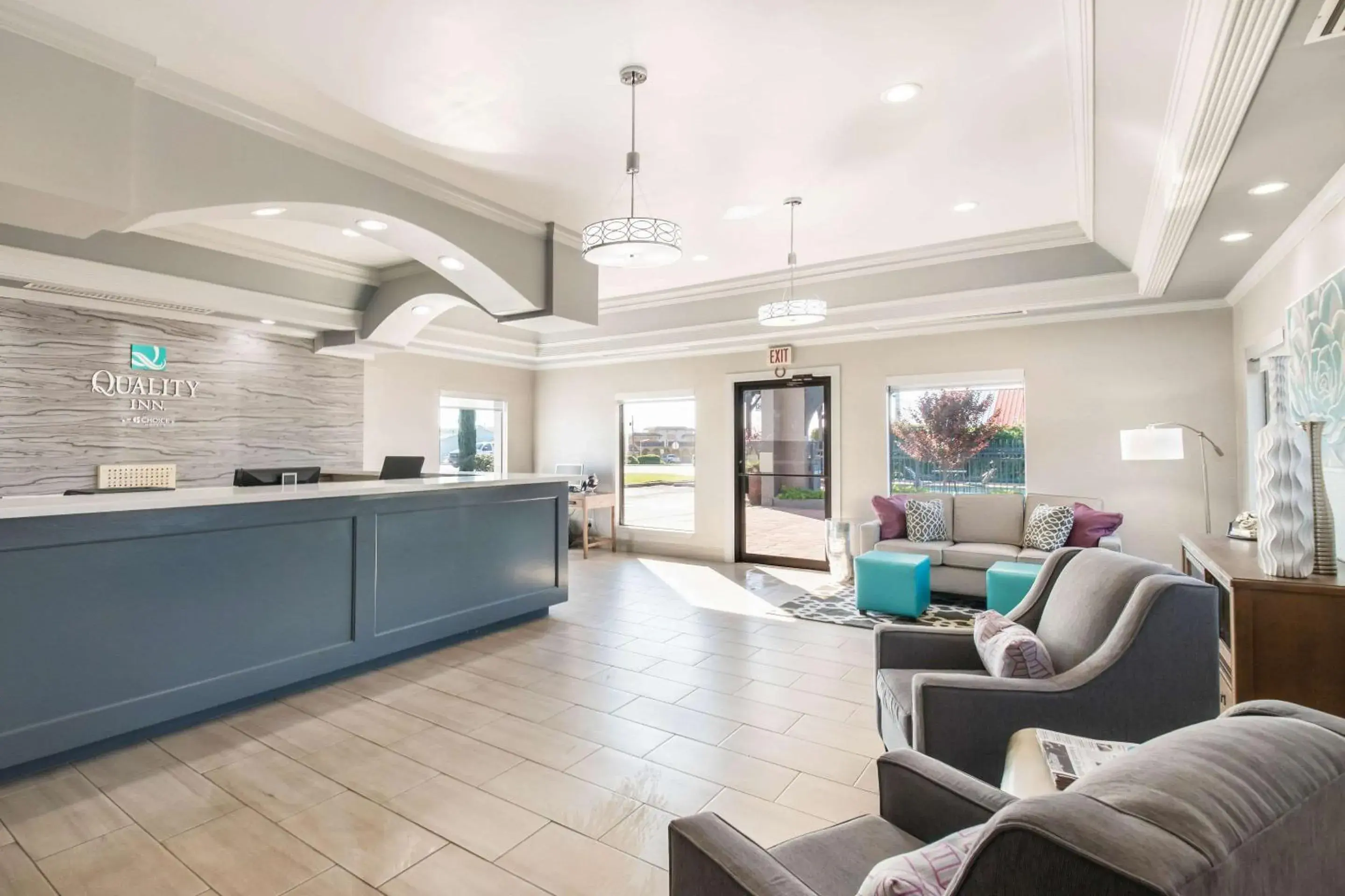 Lobby or reception in Quality Inn Near Lake Marble Falls Lobby or reception in Quality Inn Near Lake Marble Falls