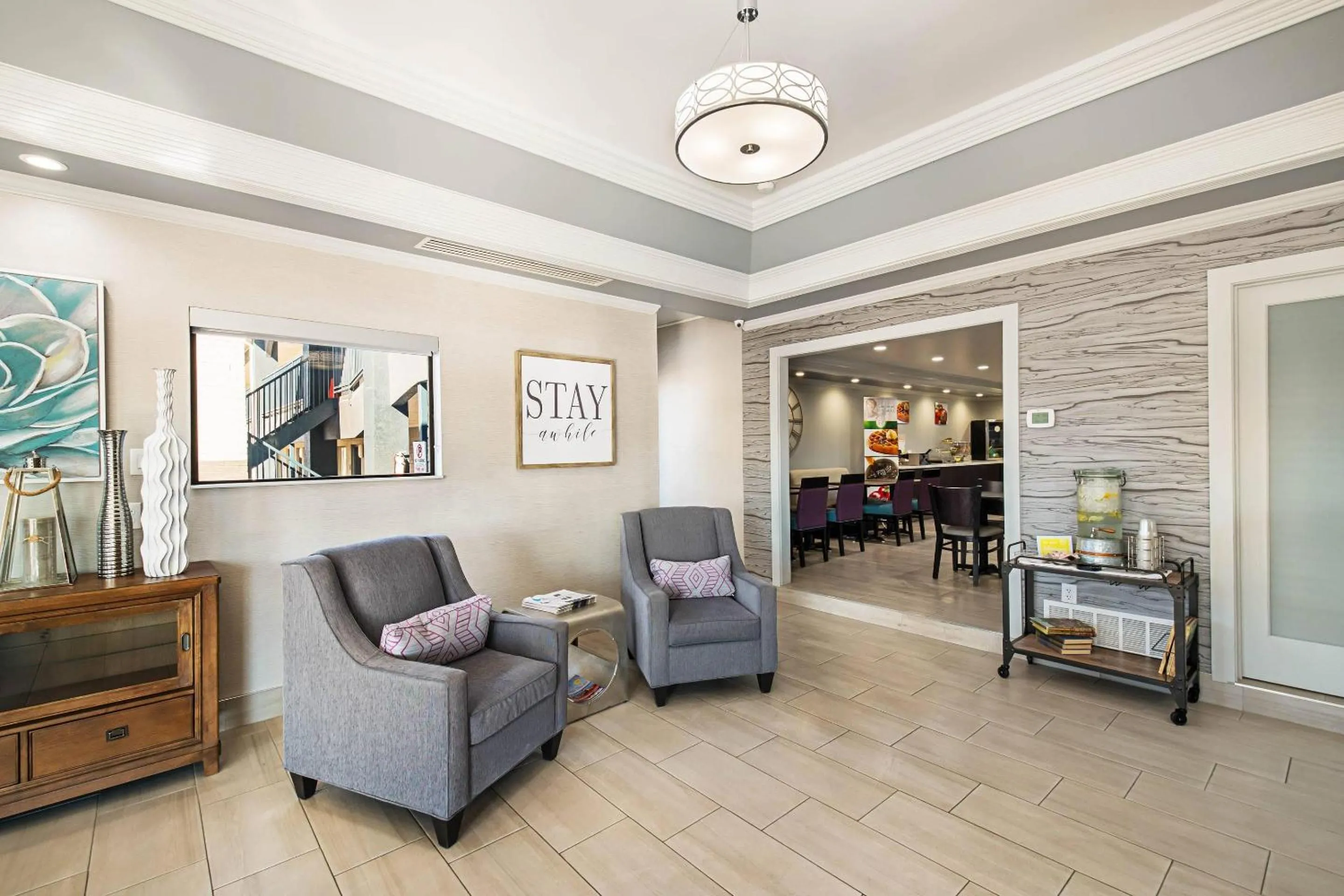 Lobby or reception in Quality Inn Near Lake Marble Falls