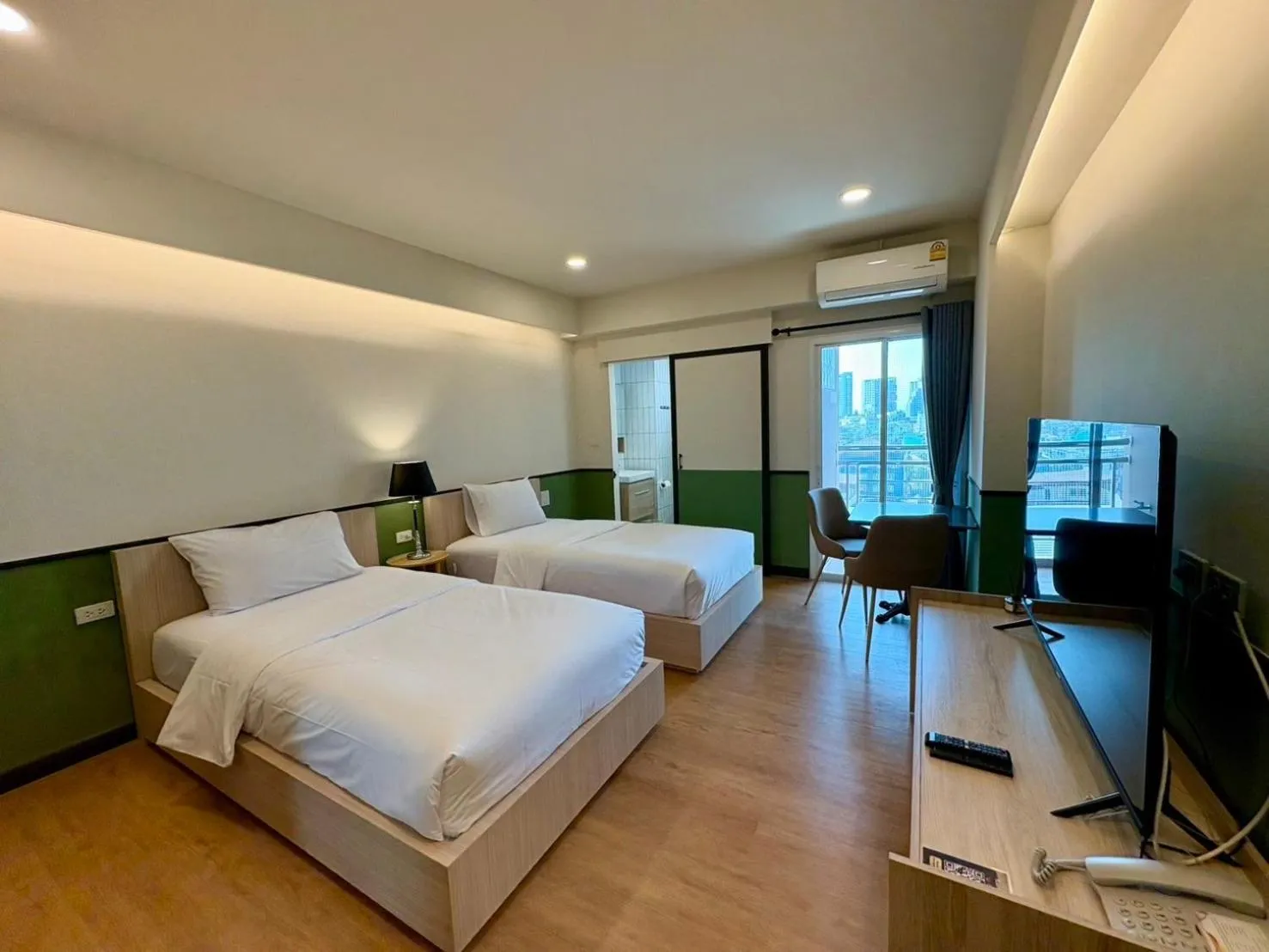 Bed in U Sabai Hotel Bangkok