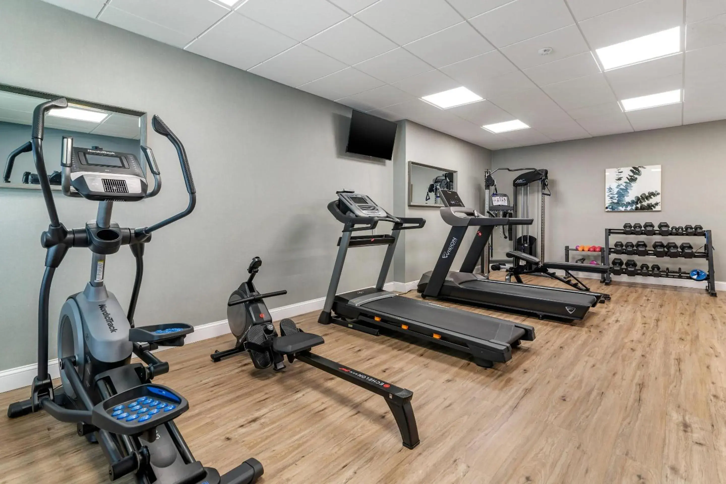 Fitness centre/facilities in Casco Bay Hotel Portland Airport - Maine Mall, an Ascend Collection Hotel Fitness centre/facilities in Casco Bay Hotel Portland Airport - Maine Mall, an Ascend Collection Hotel