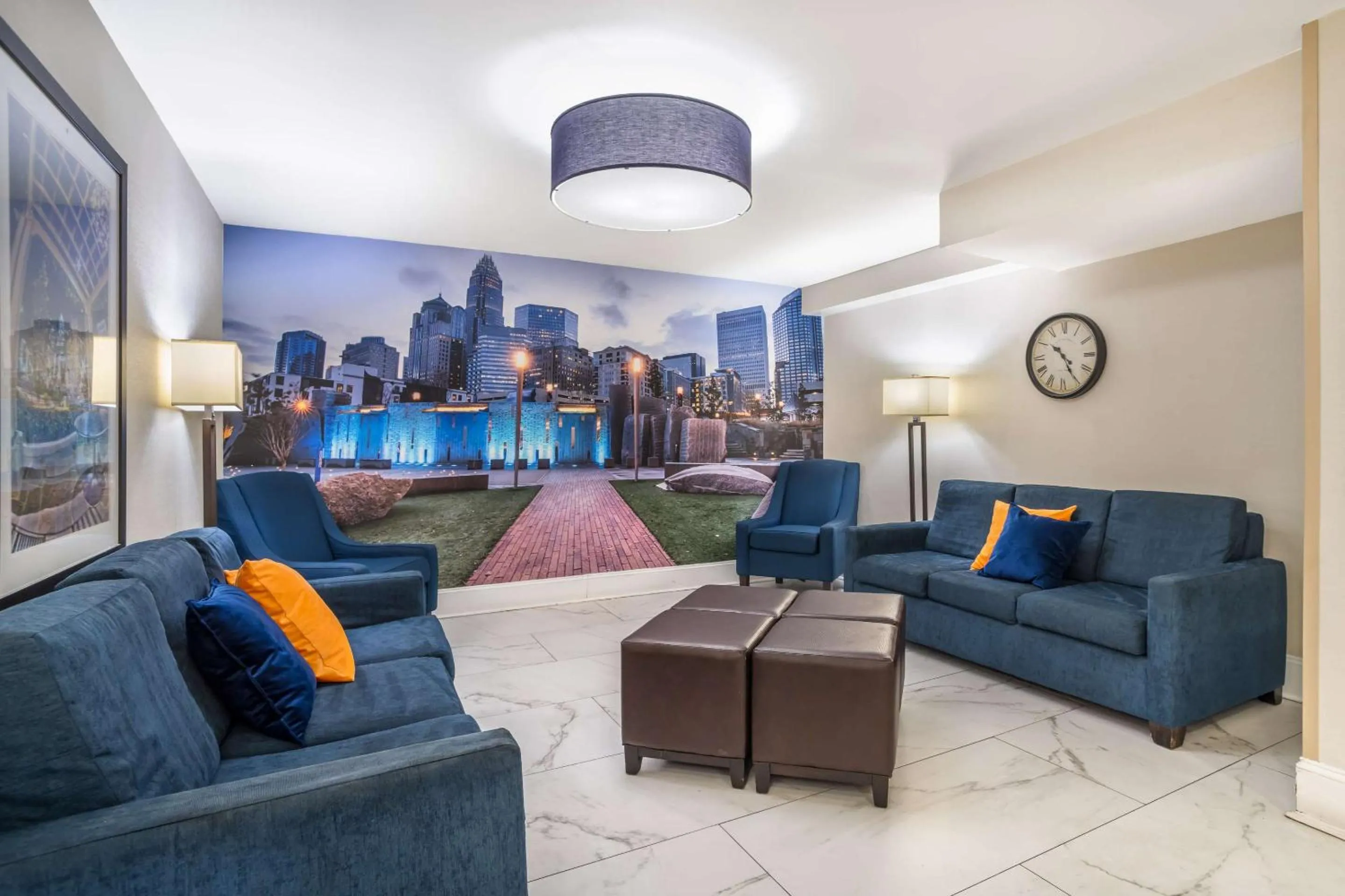 Lobby or reception in Comfort Inn Charlotte Airport Uptown