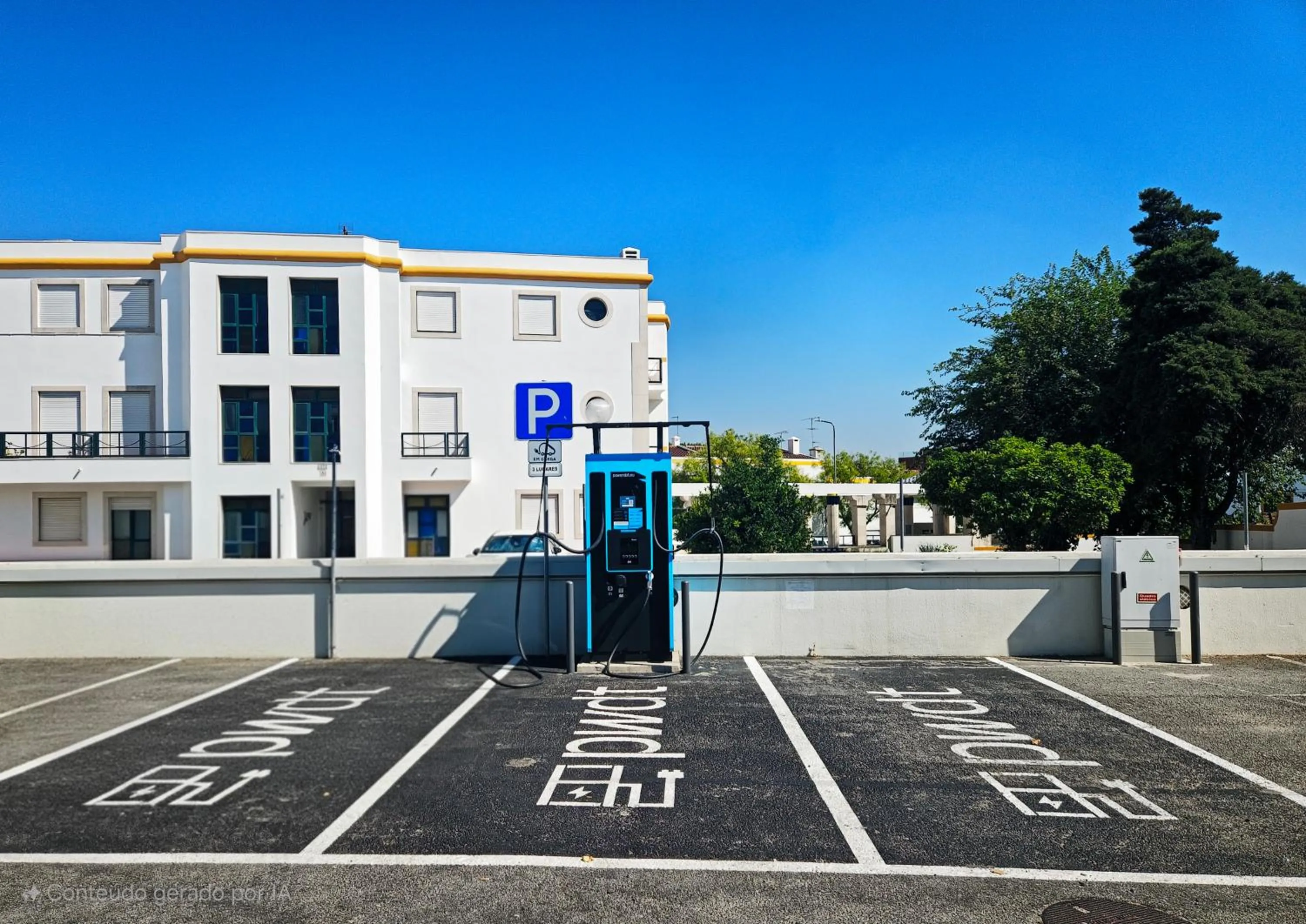 Parking in Hotel ibis Evora