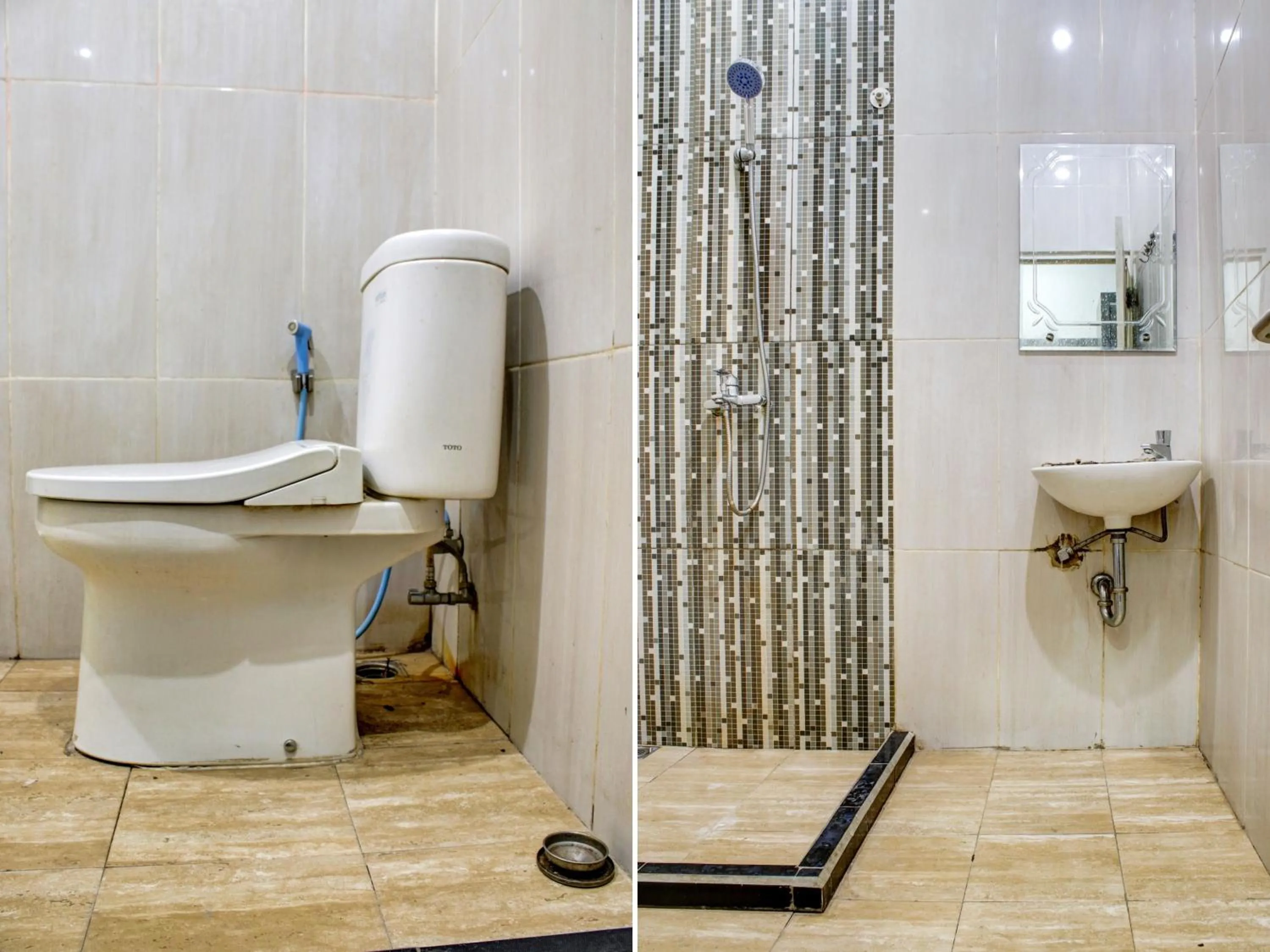 Bathroom in RedDoorz Syariah near Q-Mall Banjarbaru