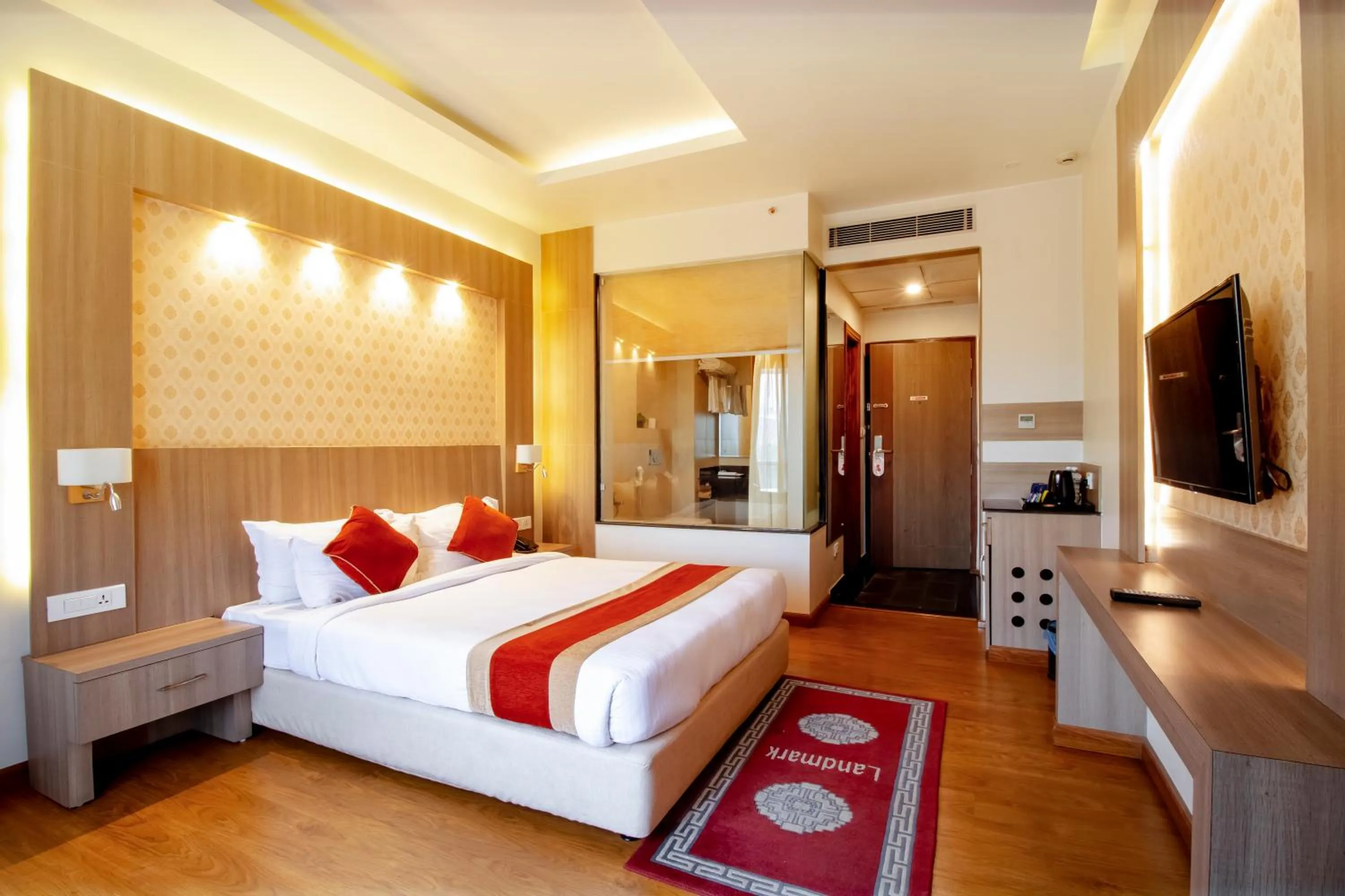 Bedroom, Bed in Landmark Kathmandu