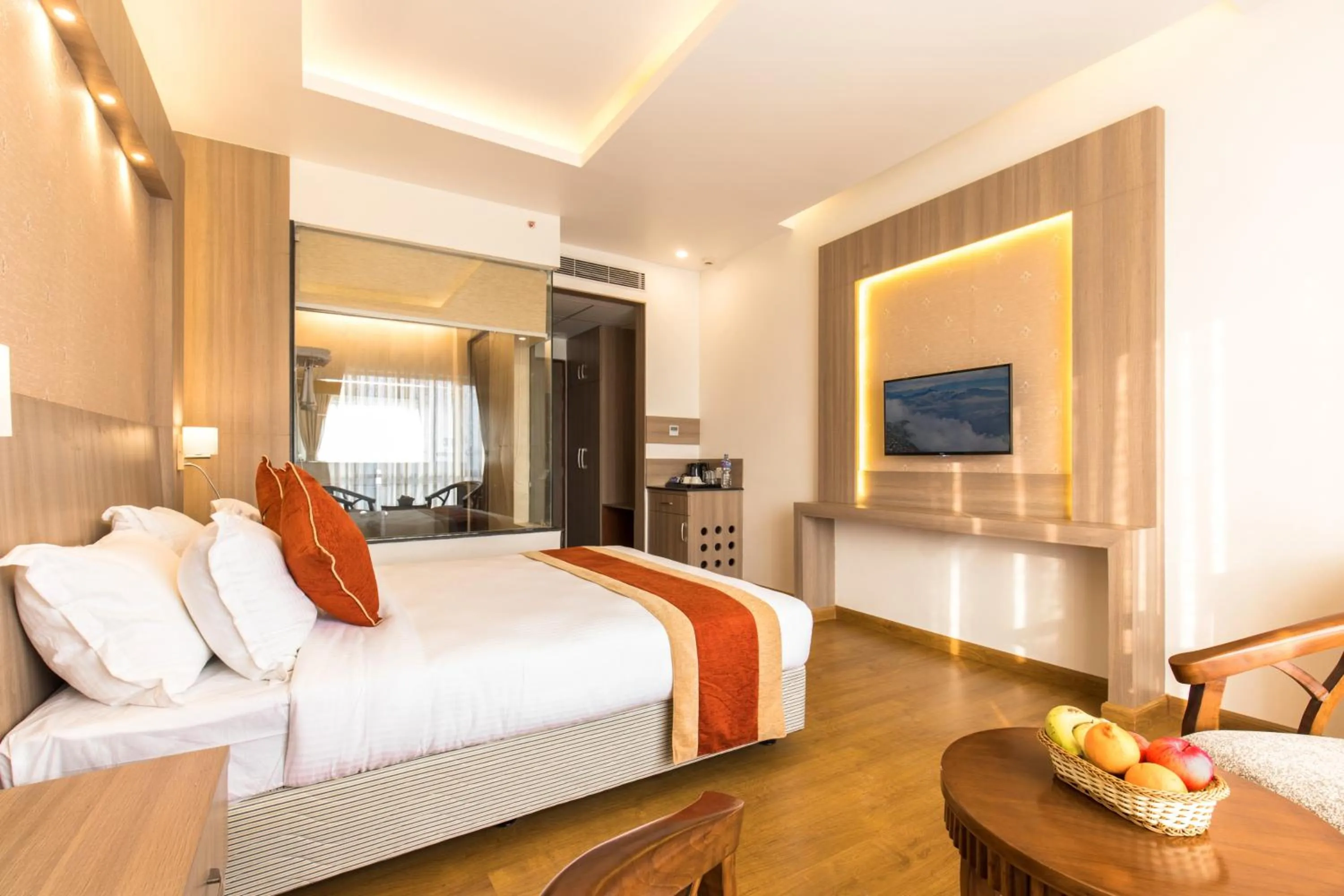 Bedroom, Bed in Landmark Kathmandu