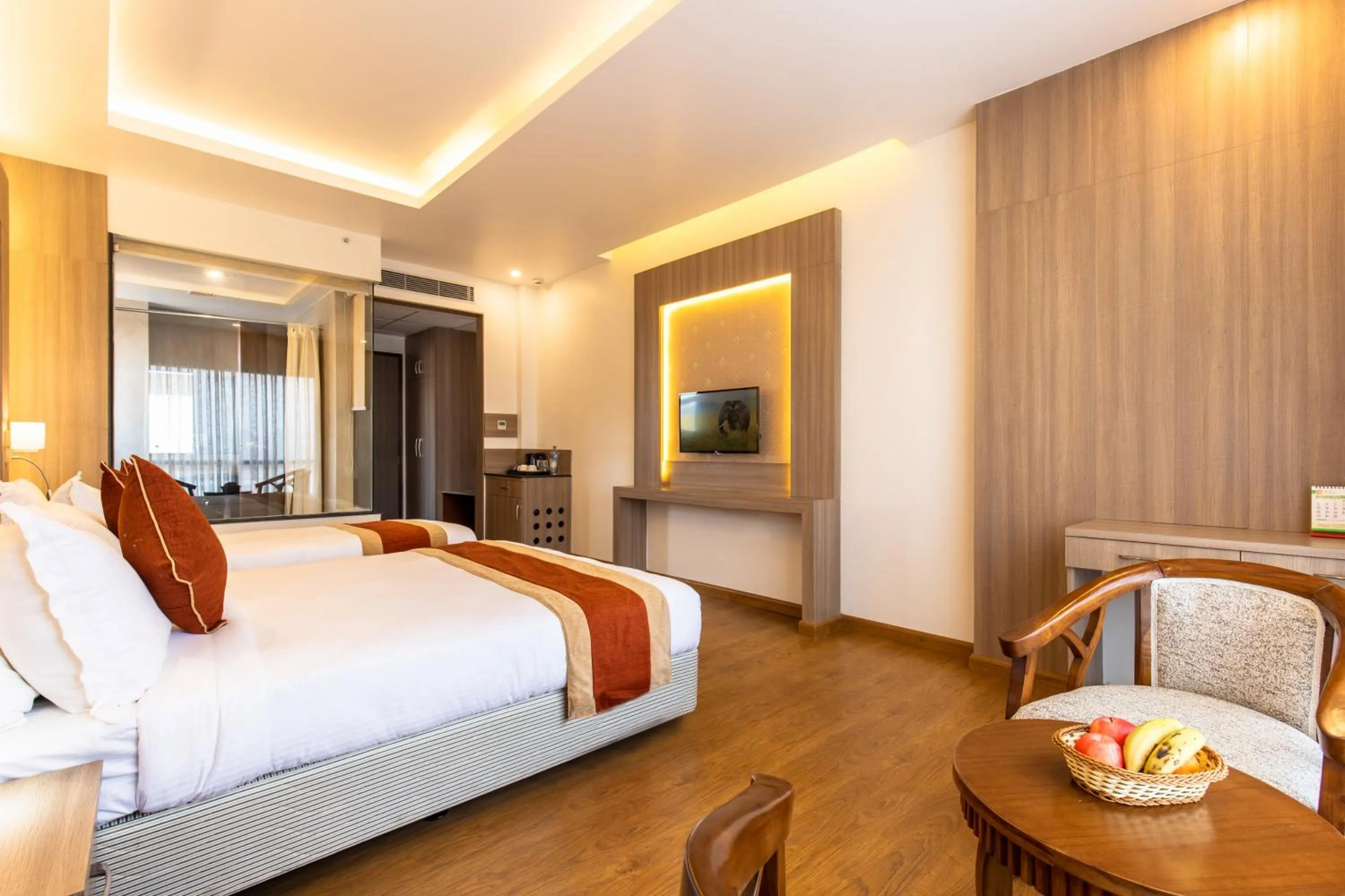 Bedroom, Bed in Landmark Kathmandu