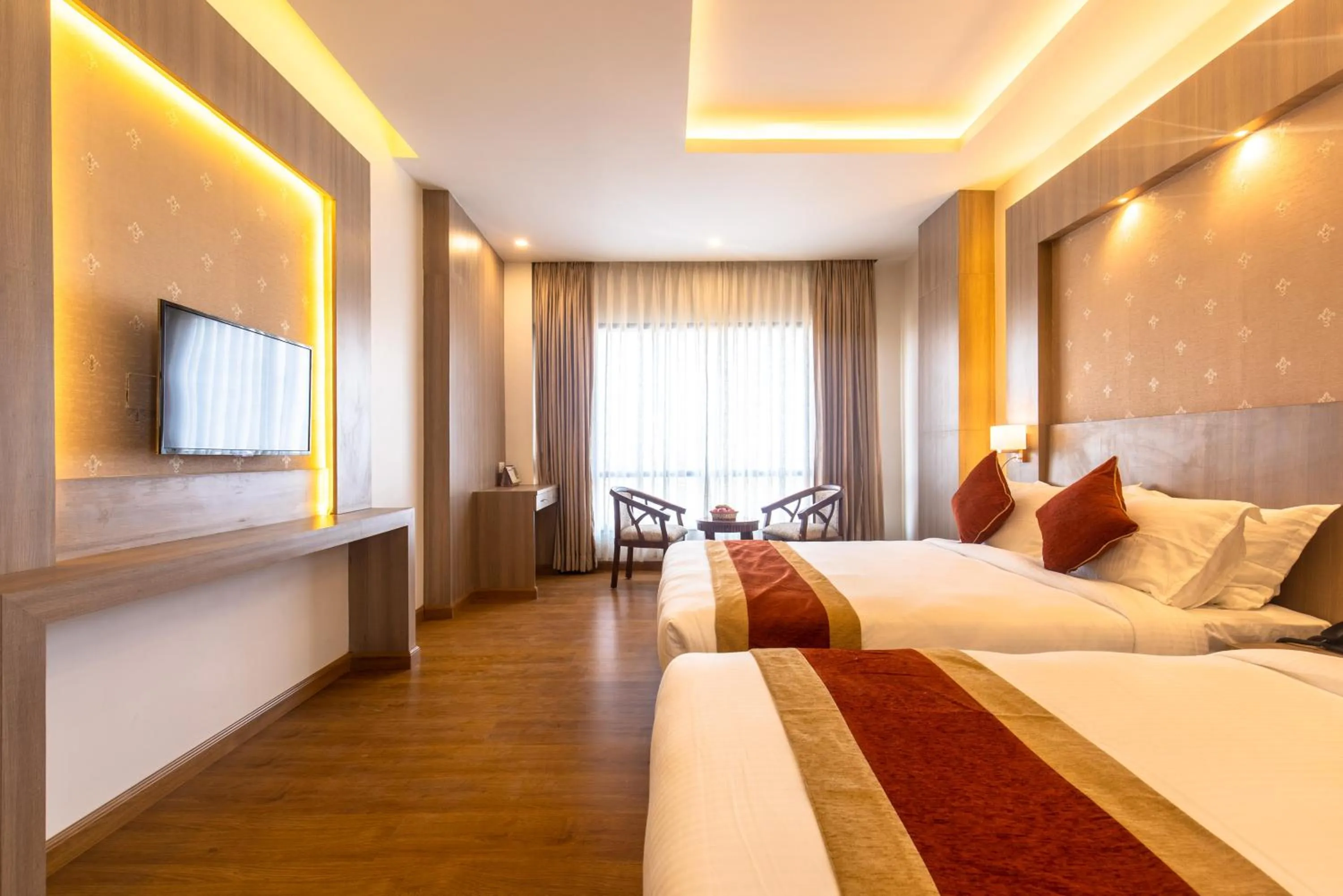 Bedroom, Bed in Landmark Kathmandu