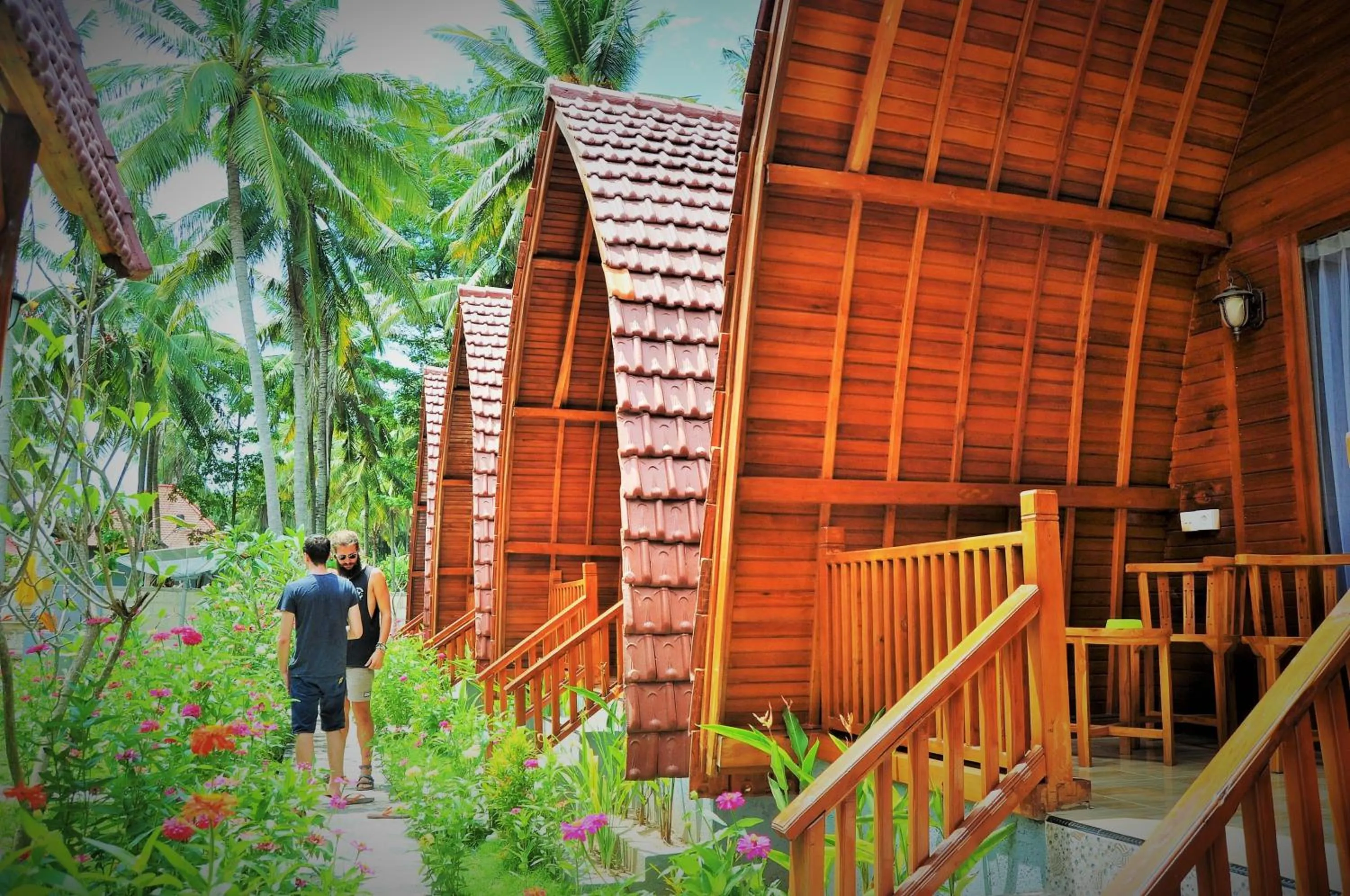 Day in The Peace Arta Bungalow