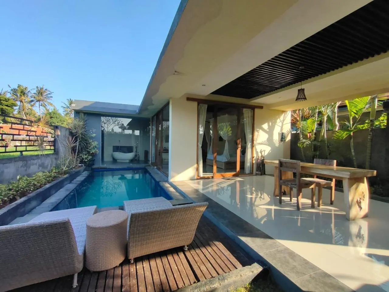 Dining area in Asri Sari Ubud Villa & Resort