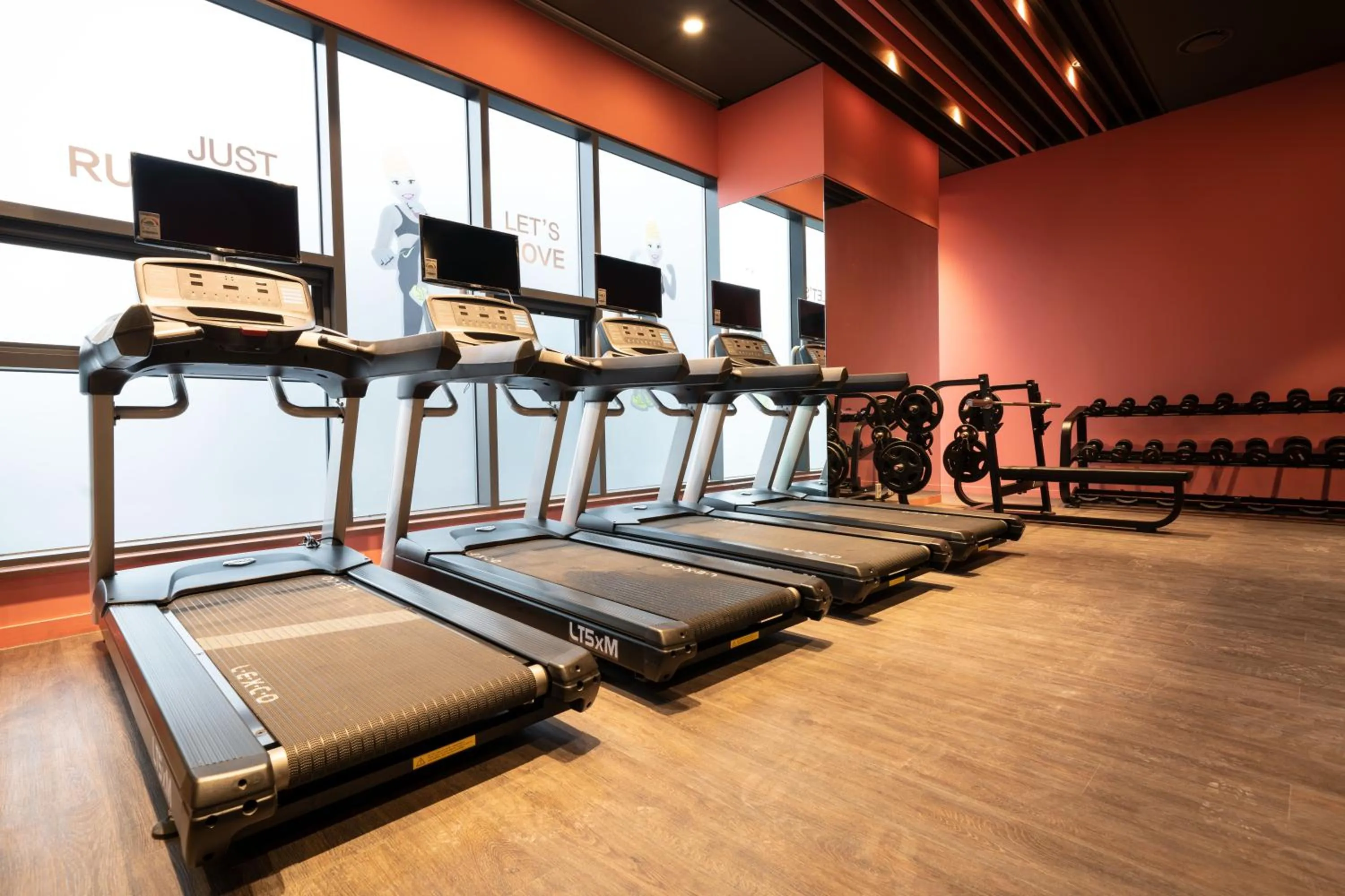 Fitness centre/facilities in Lavalse Hotel