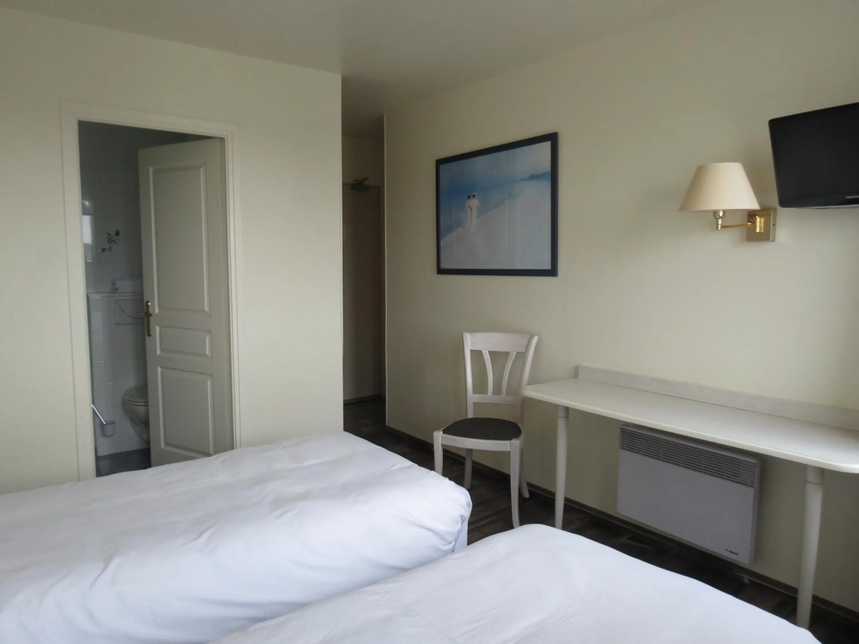 Bed in Hotel Côte d'Opale