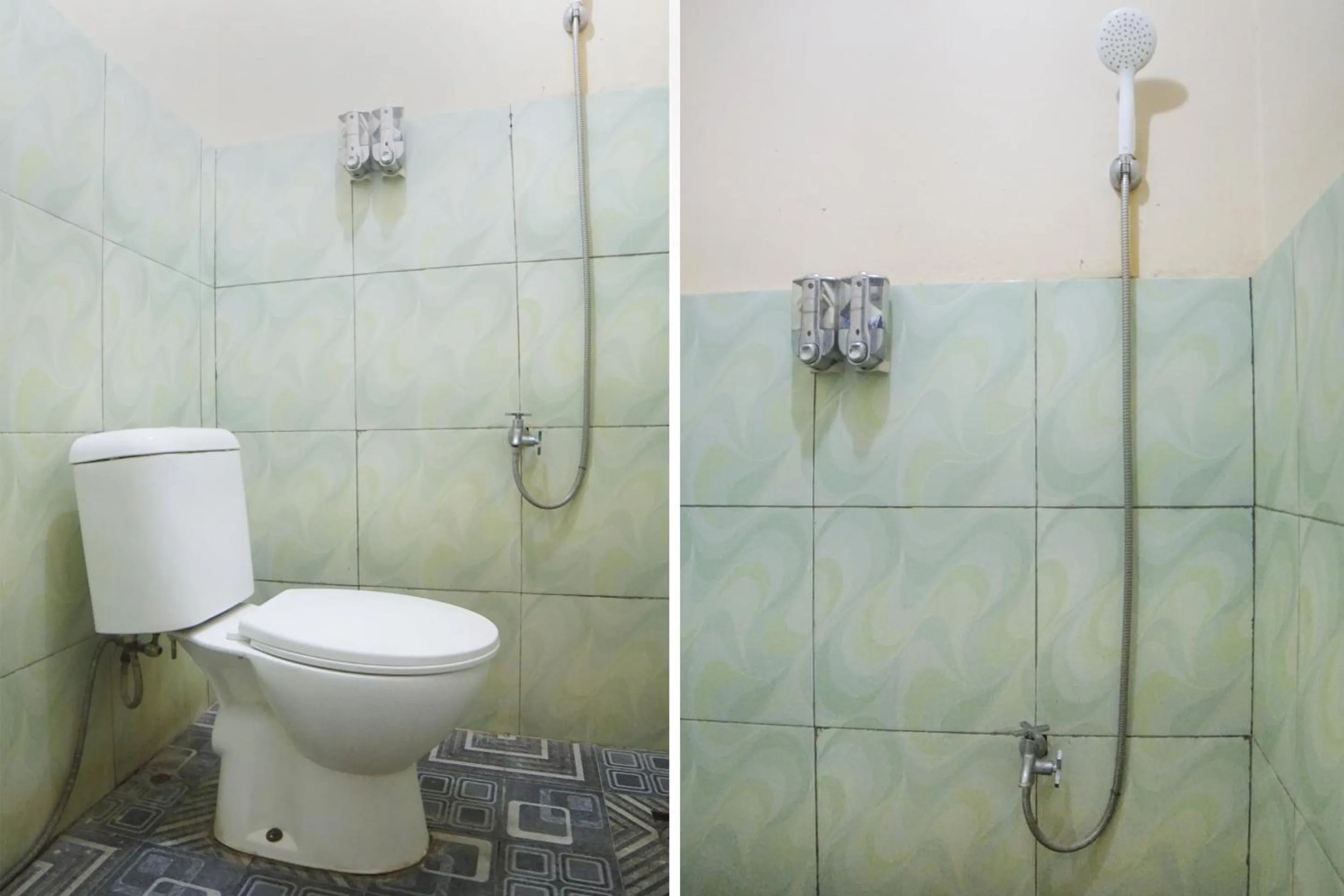 Bathroom in Hotel O Sky Residence Cengkeh