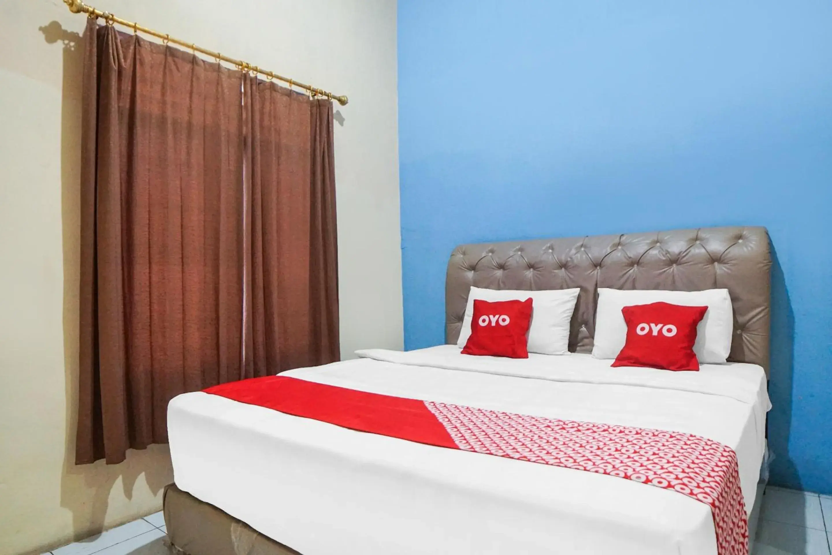Bedroom, Bed in Hotel O Sky Residence Cengkeh Bedroom, Bed in Hotel O Sky Residence Cengkeh