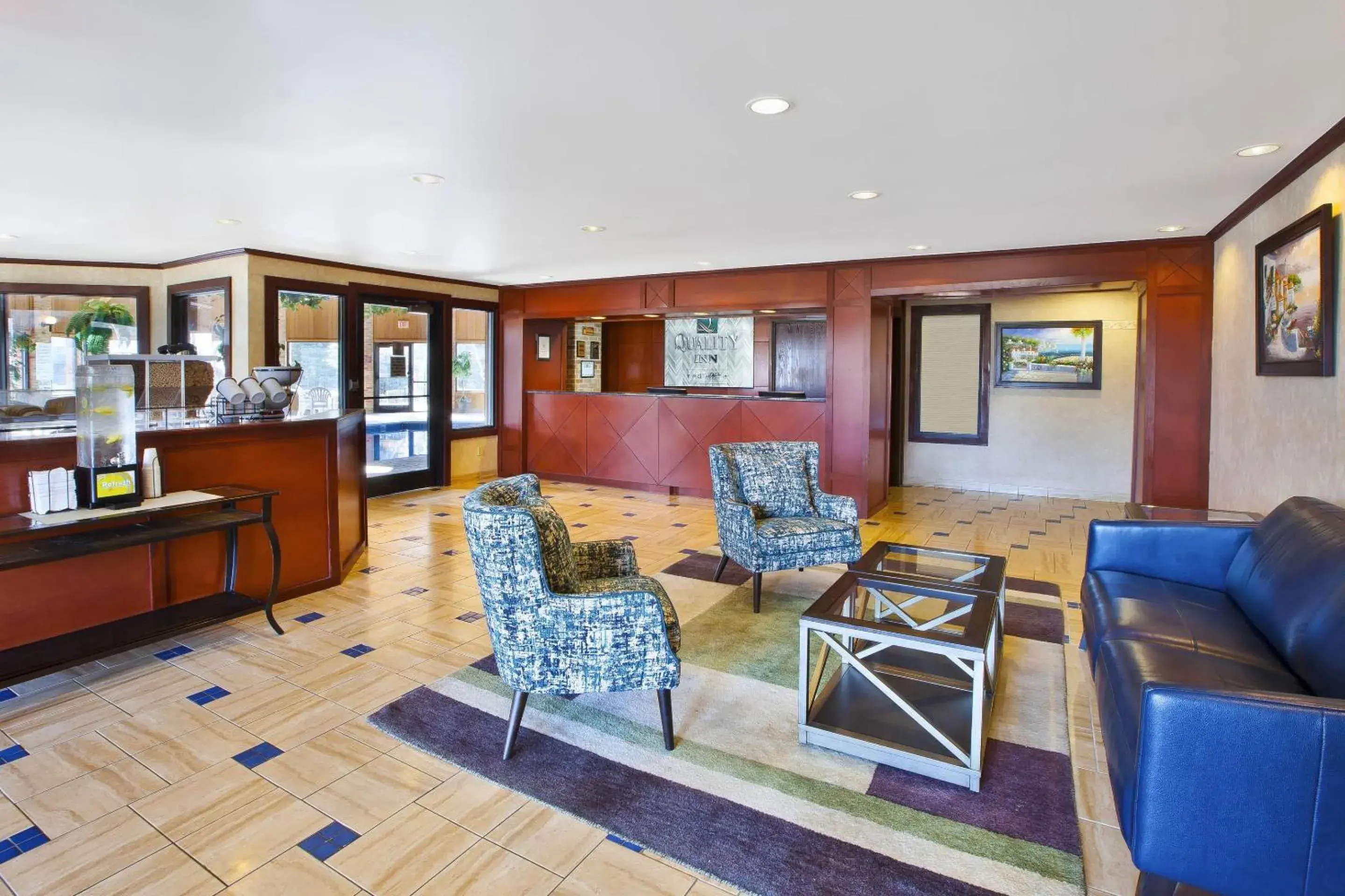 Lobby or reception in Quality Inn Marshall near I-69 Lobby or reception in Quality Inn Marshall near I-69