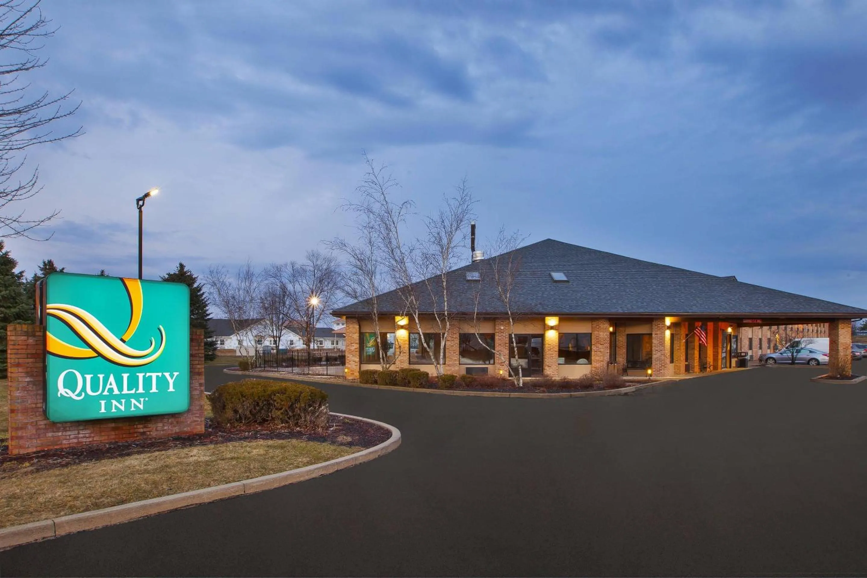 Property building in Quality Inn Marshall near I-69