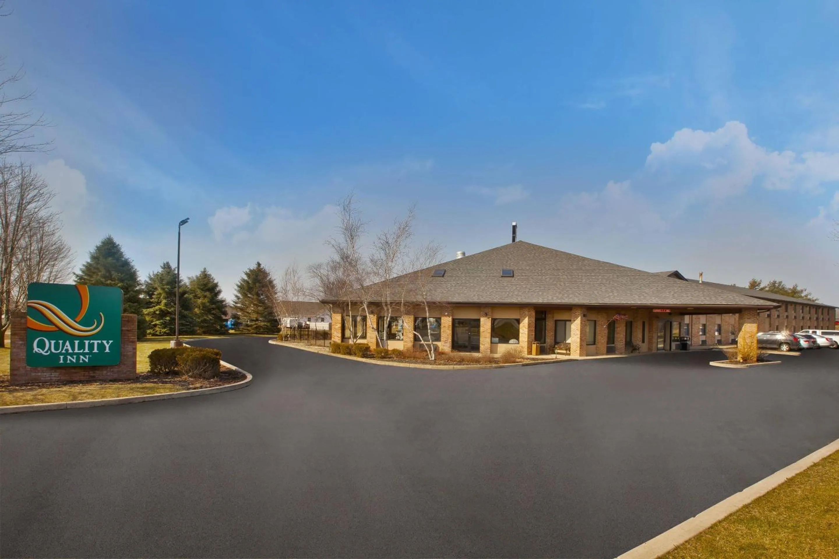 Property building in Quality Inn Marshall near I-69