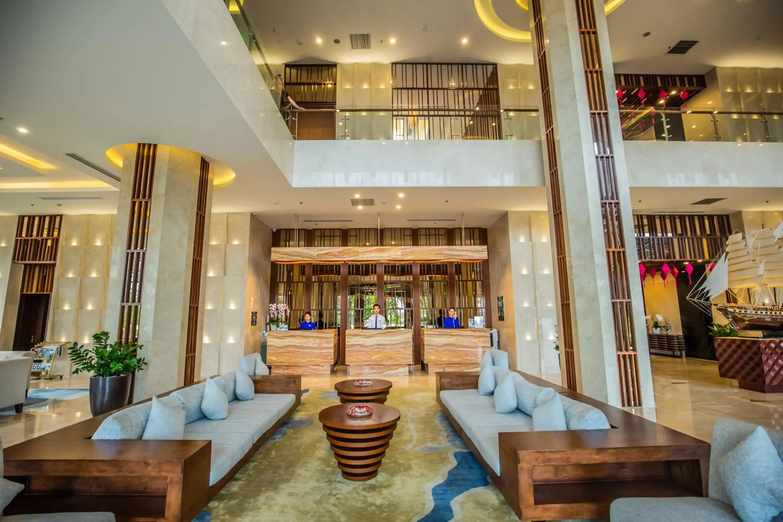 Lobby or reception in Central Luxury Hạ Long Hotel Lobby or reception in Central Luxury Hạ Long Hotel