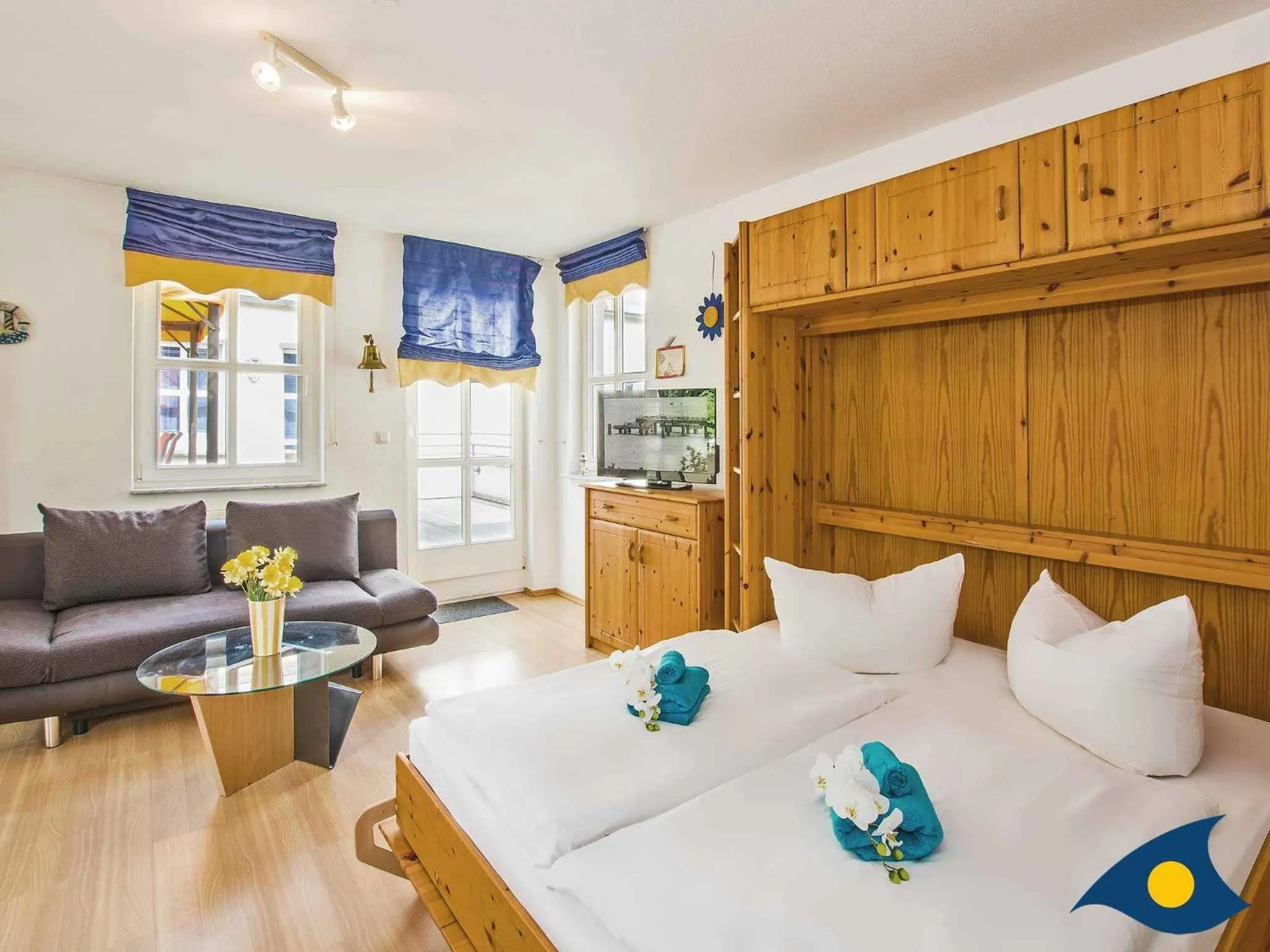 Bed in Villa Margot Whg 15