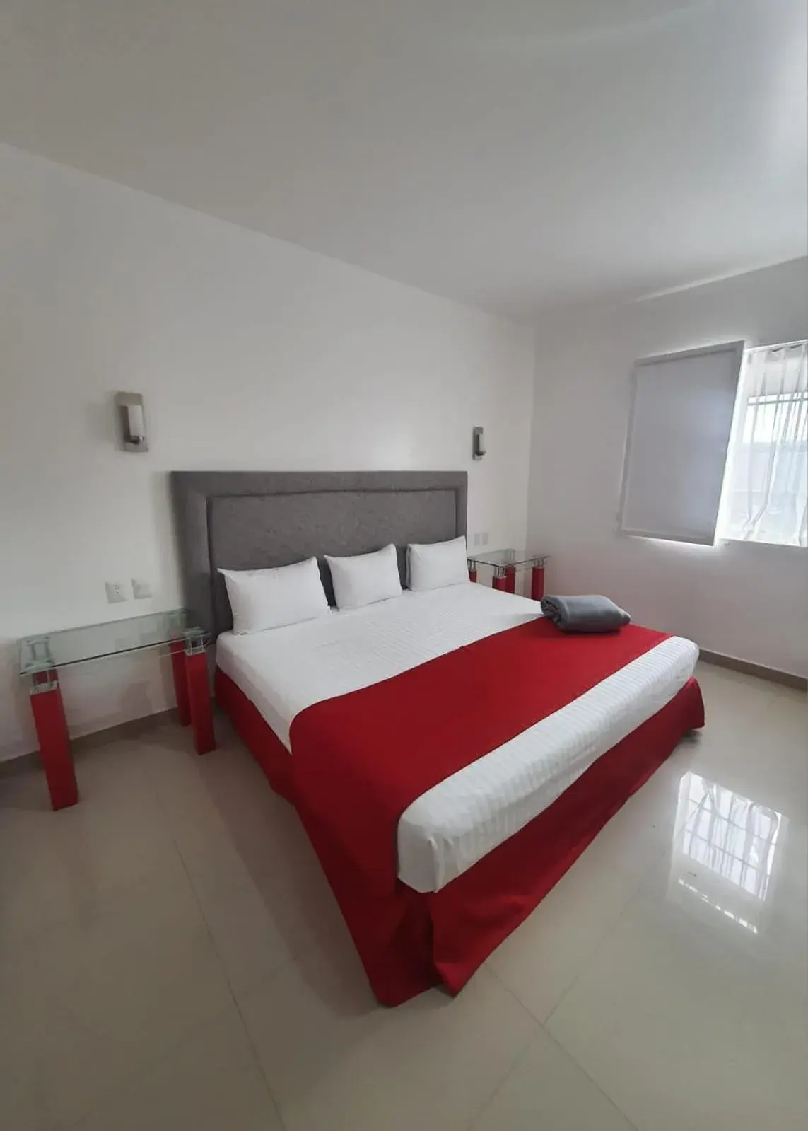 Bed in Hotel Zar La Paz Bed in Hotel Zar La Paz