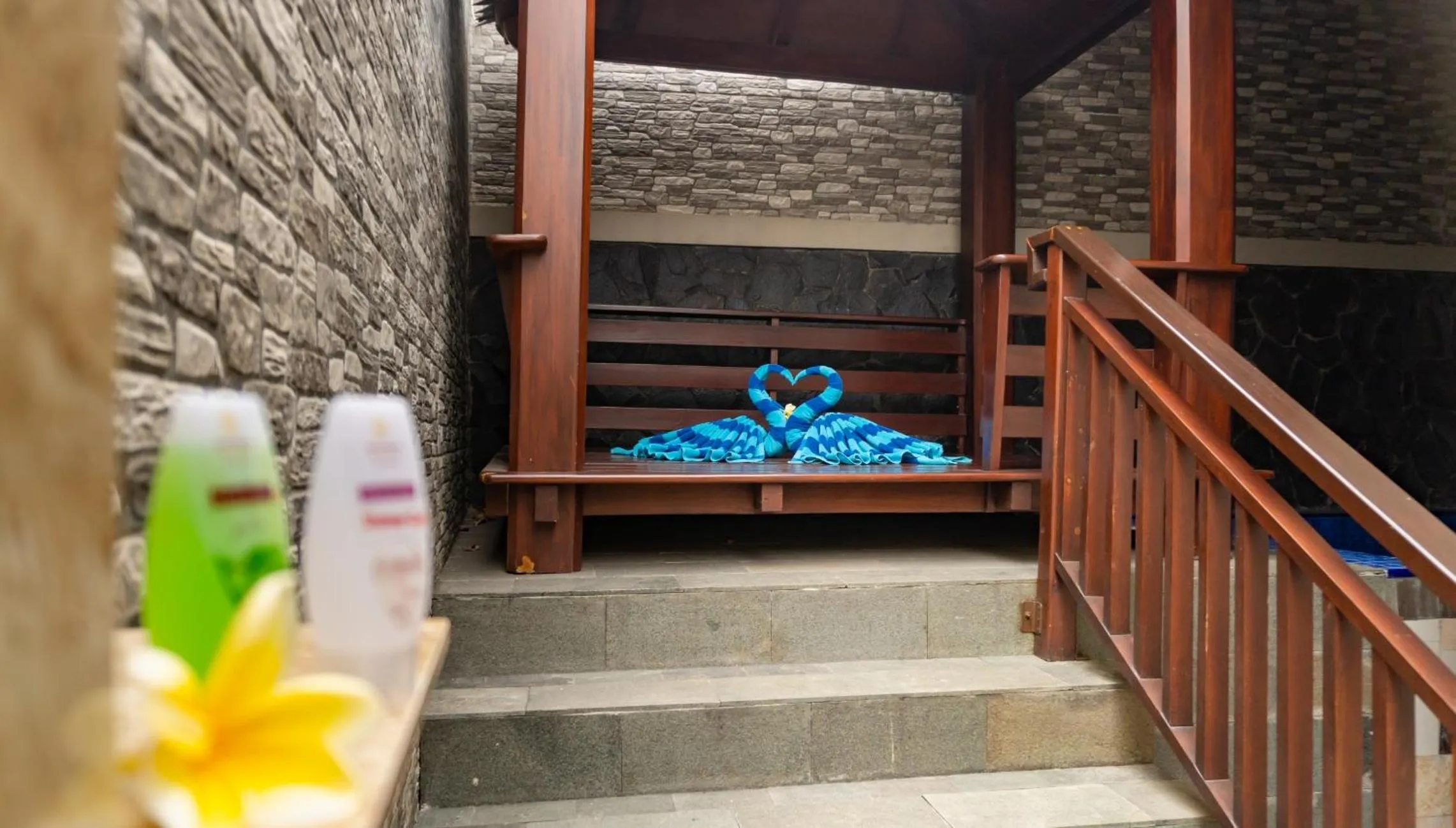 Pool view in Grand Sunshine Resort & Convention