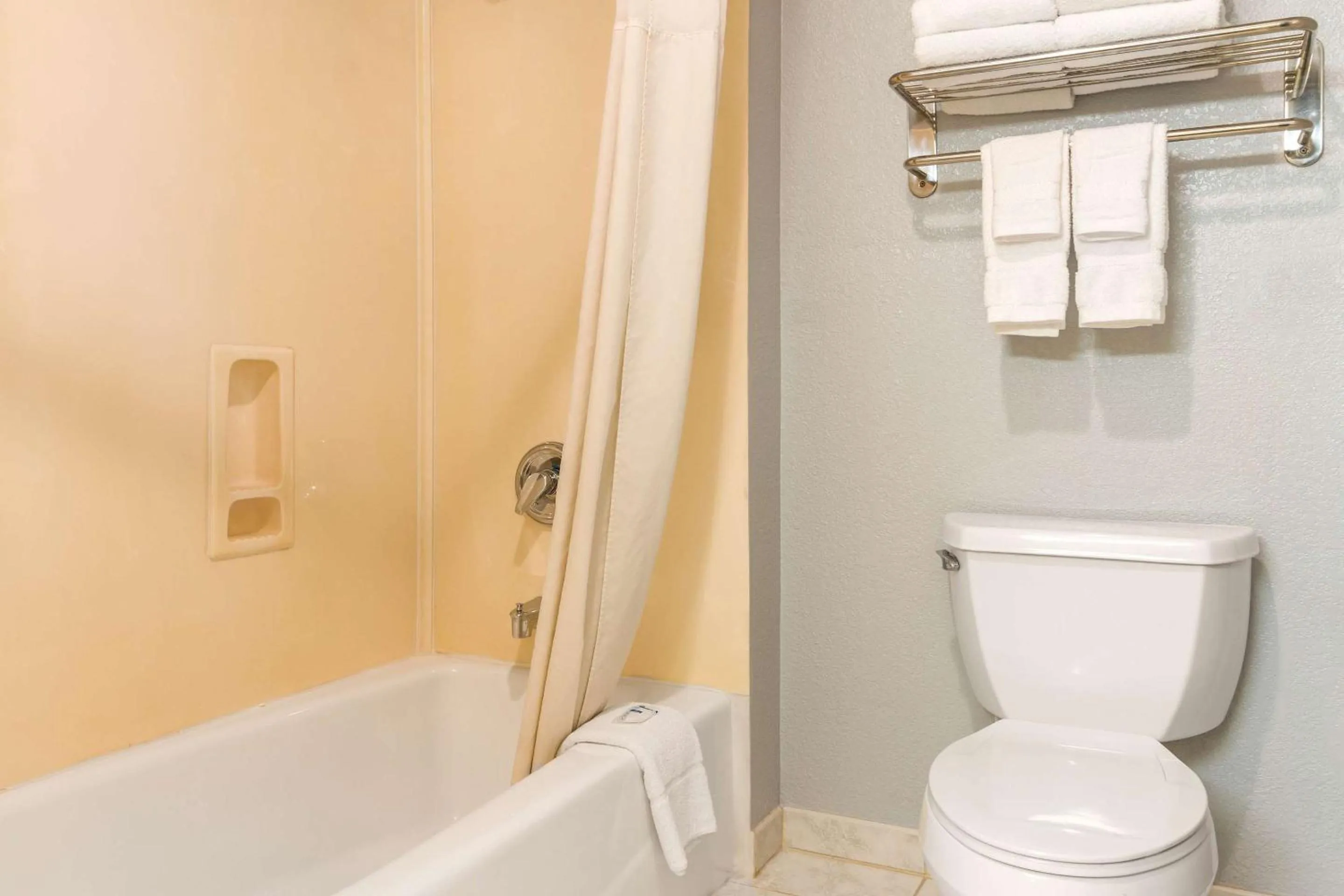 Bedroom in Rodeway Inn