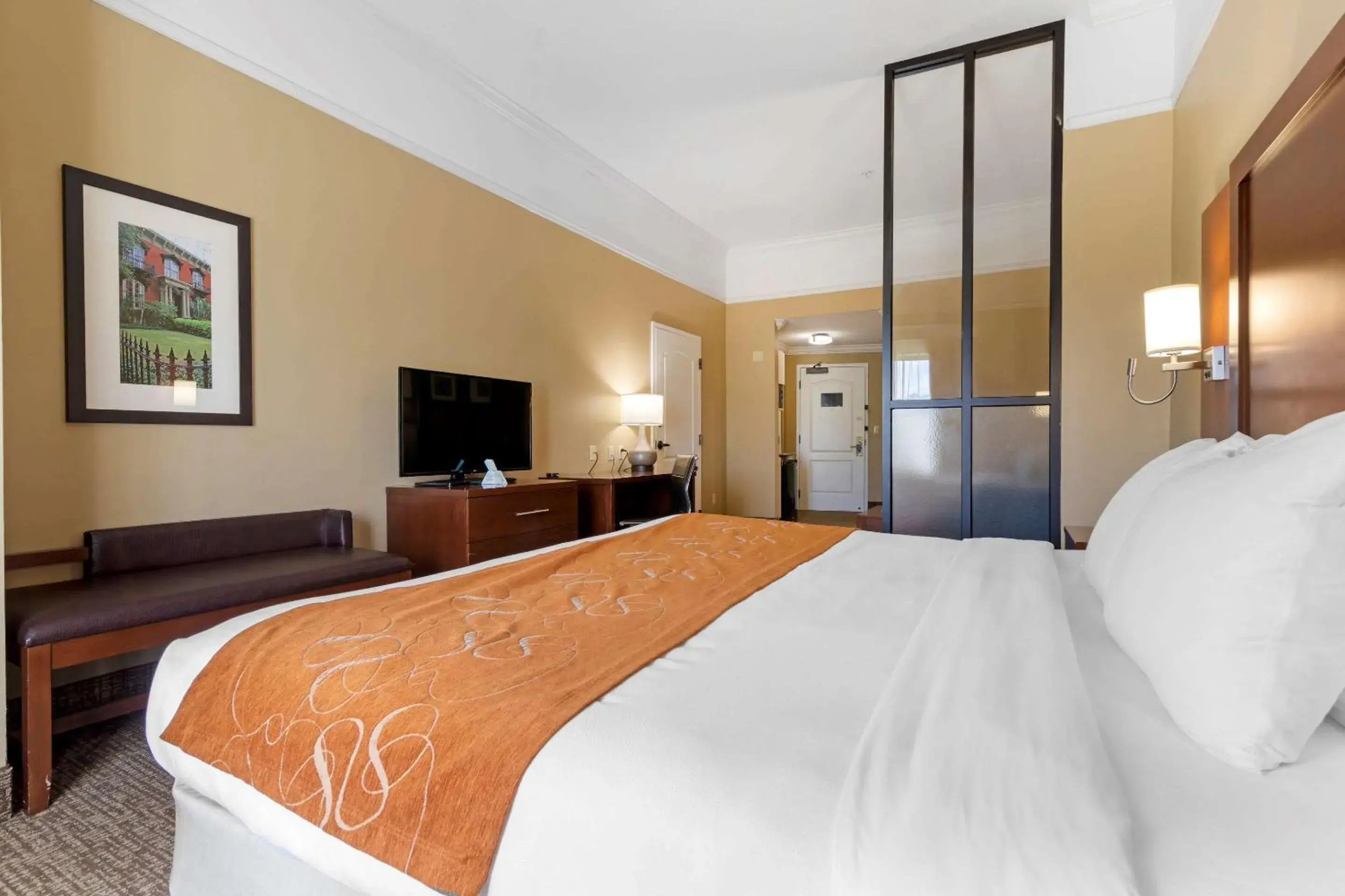 Photo of the whole room, Bed in Comfort Suites Savannah North Photo of the whole room, Bed in Comfort Suites Savannah North