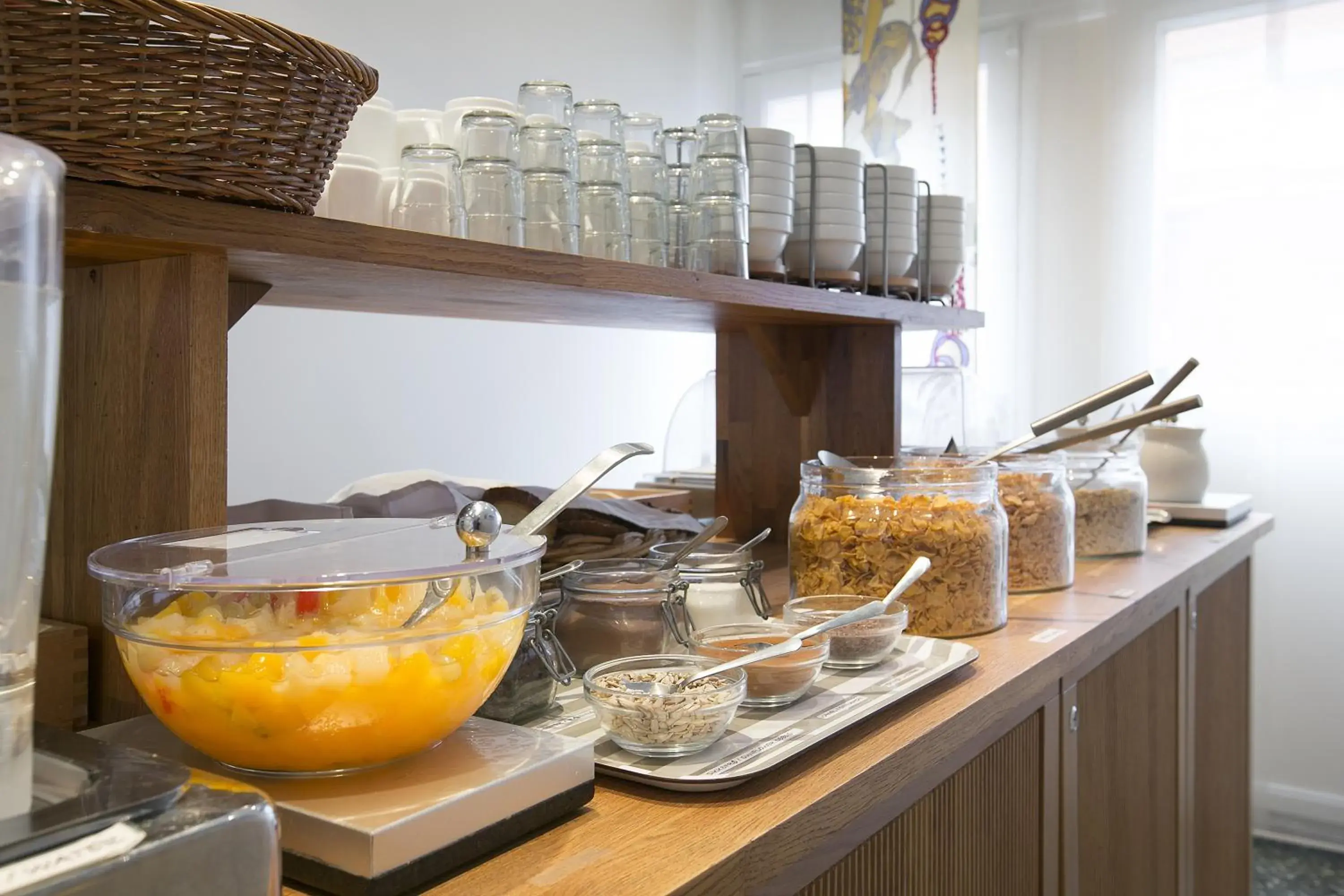 Continental breakfast in Hotel Copenhagen Continental breakfast in Hotel Copenhagen