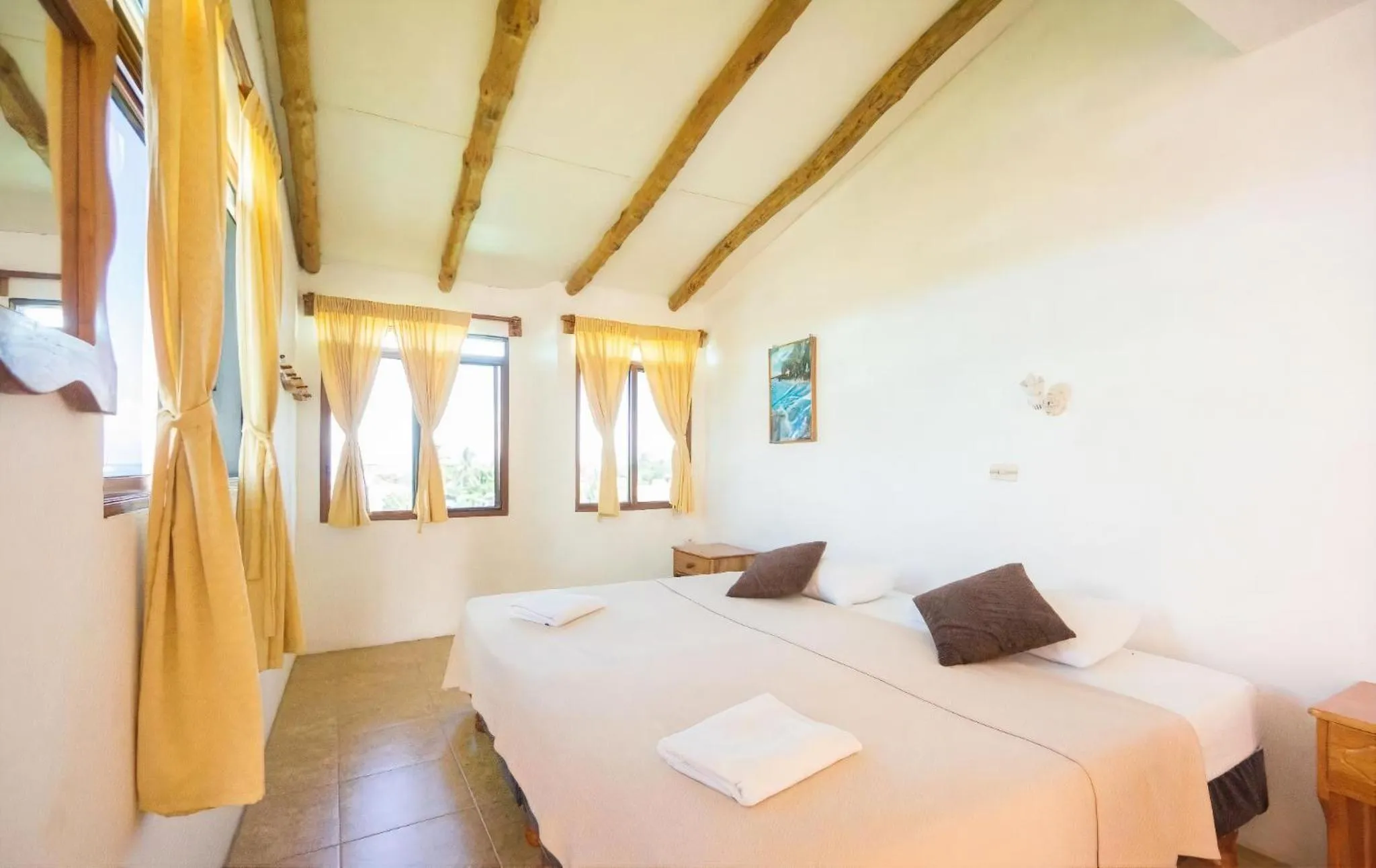 Bed in Galapagos Verde Azul