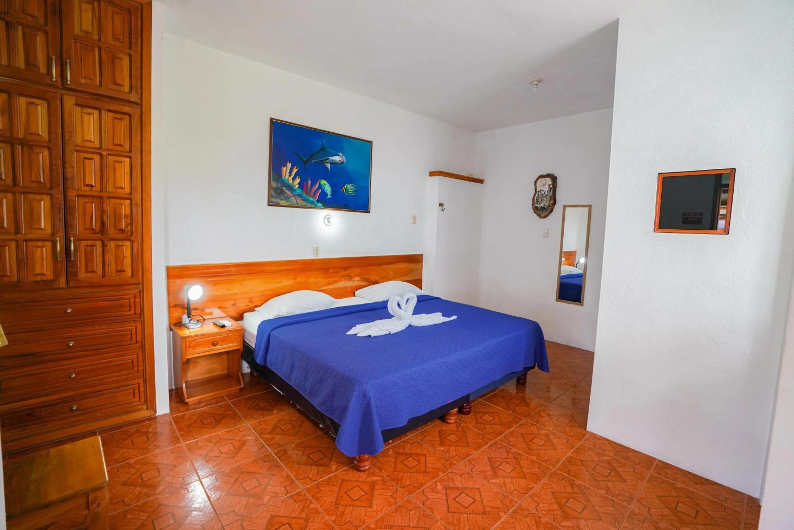 Mountain view, Bed in Galapagos Verde Azul