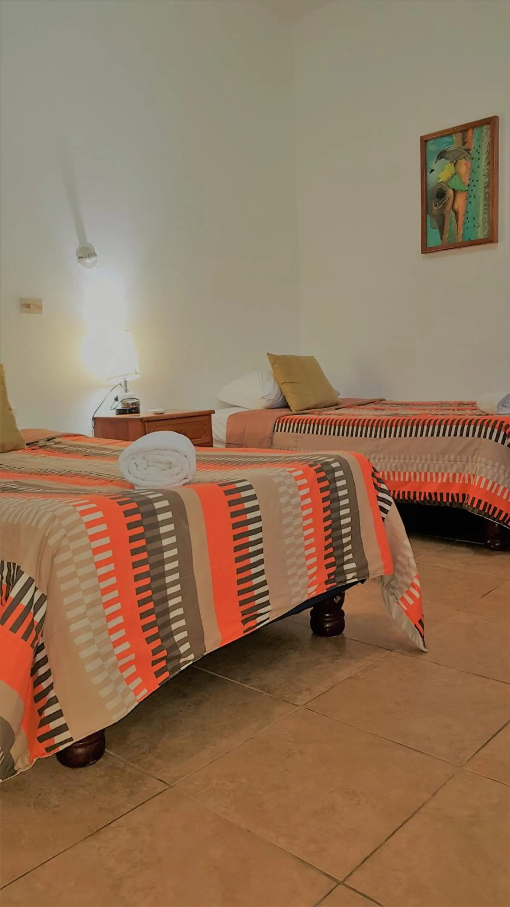 Bed in Galapagos Verde Azul