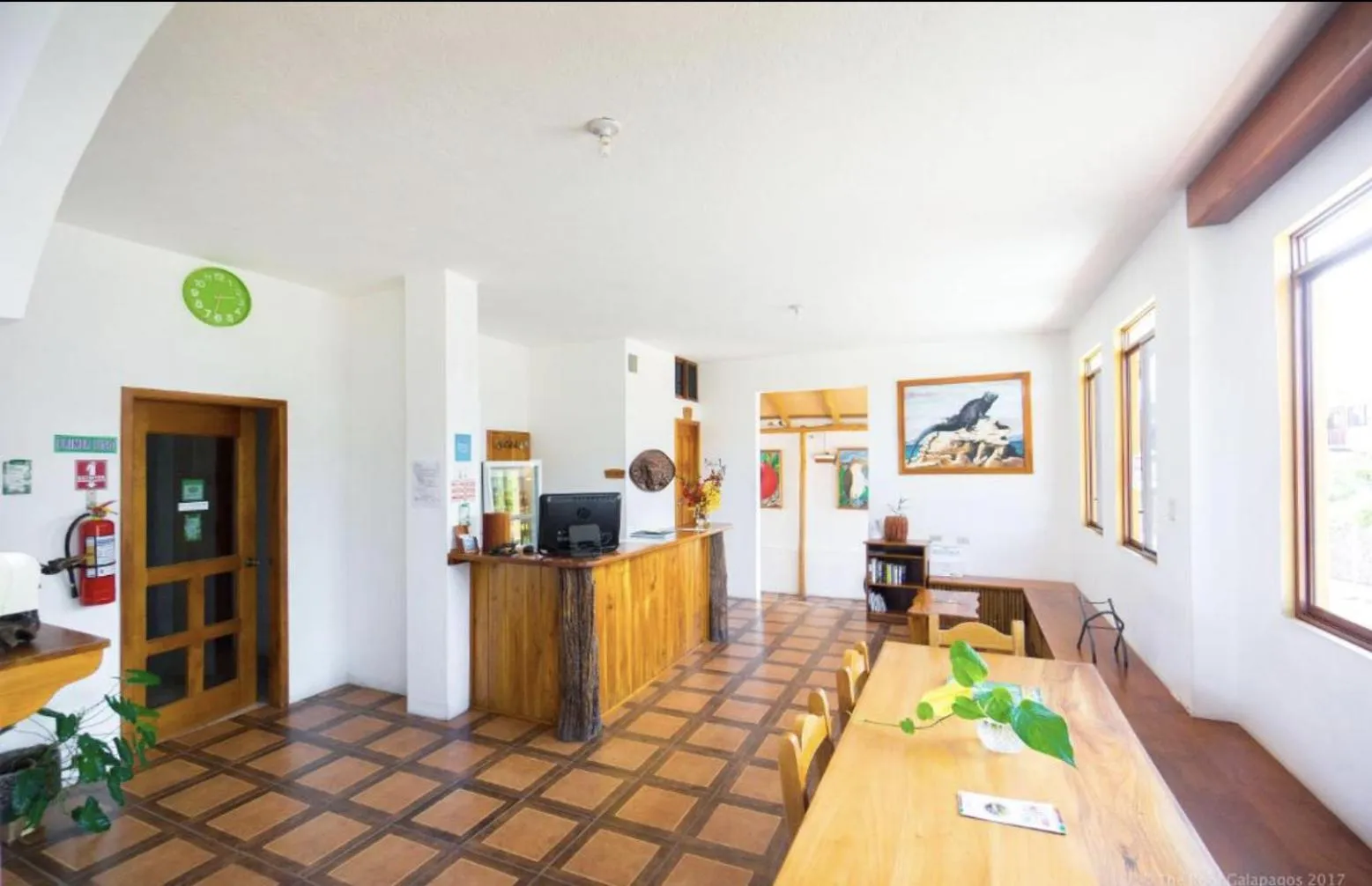 Lobby or reception in Galapagos Verde Azul