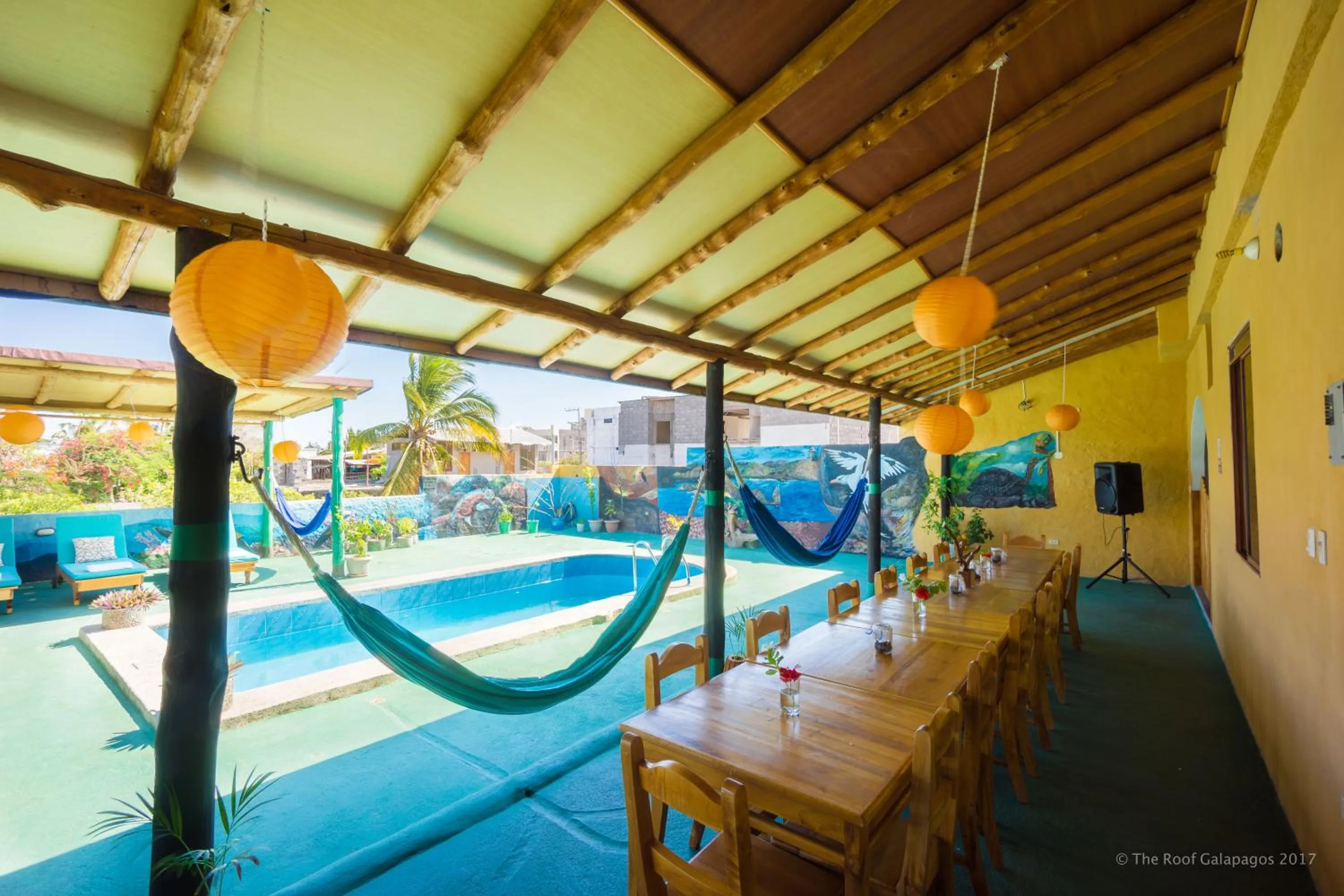 Garden in Galapagos Verde Azul