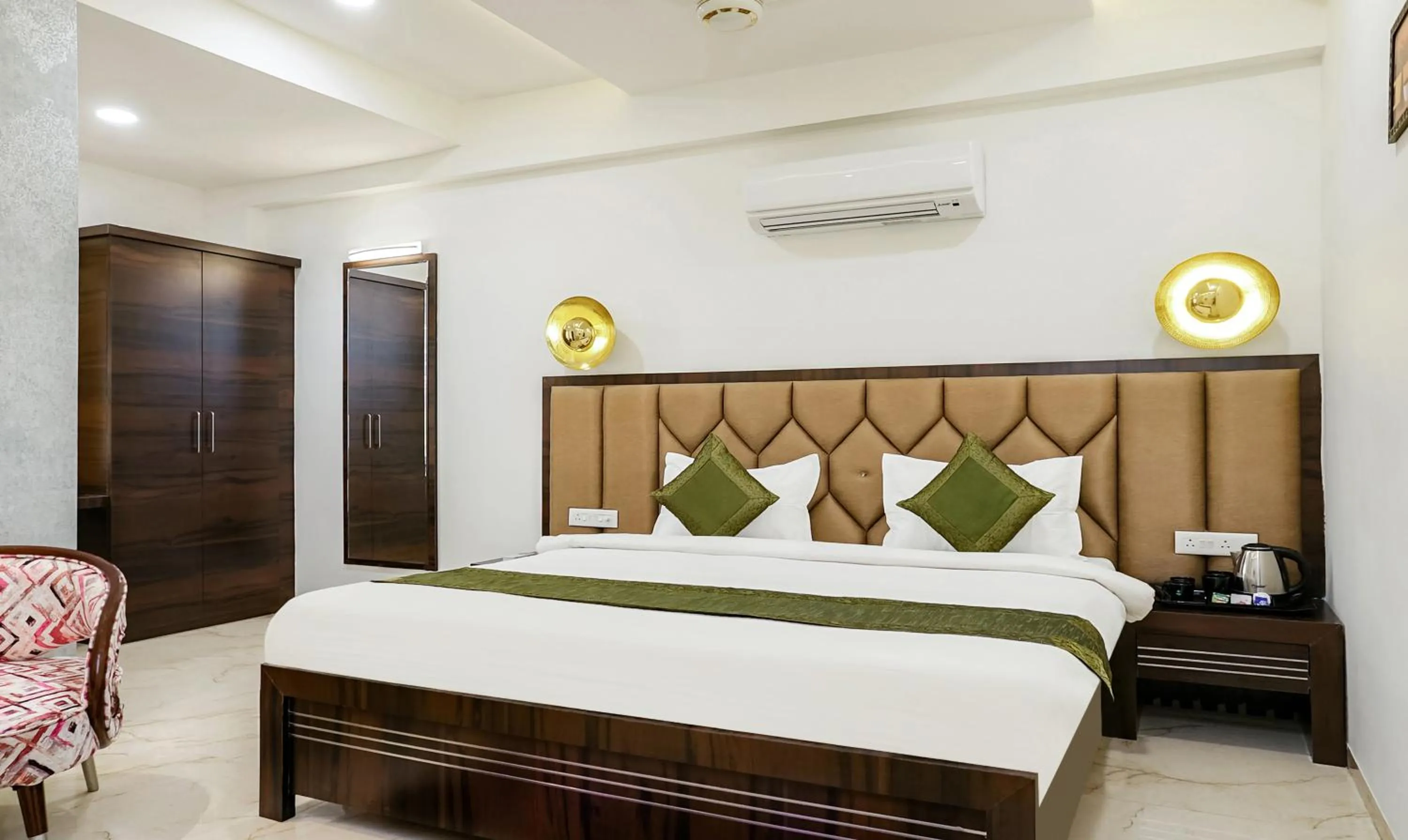 Bedroom, Bed in Treebo Hotel A1